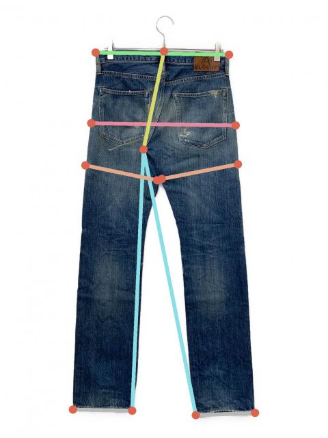 ￼ HYSTERIC GLAMOUR ダメージデニムパンツ　W31 L32 中古・古着通販】Hysteric Glamour (ヒステリックグラマー) ダメージ