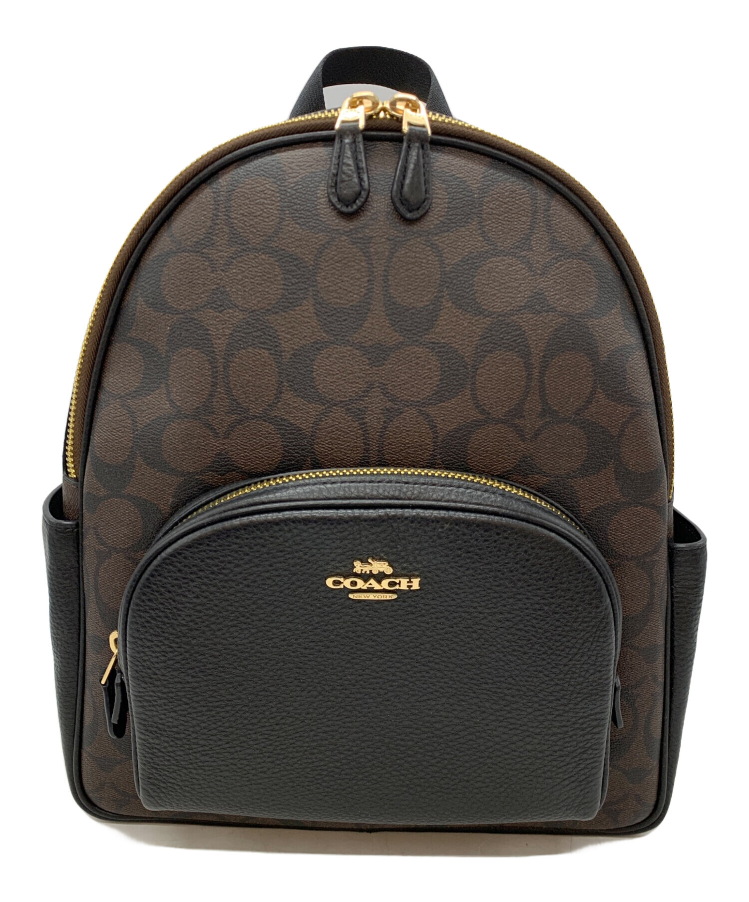 中古・古着通販】COACH (コーチ) コート バックパック シグネチャー