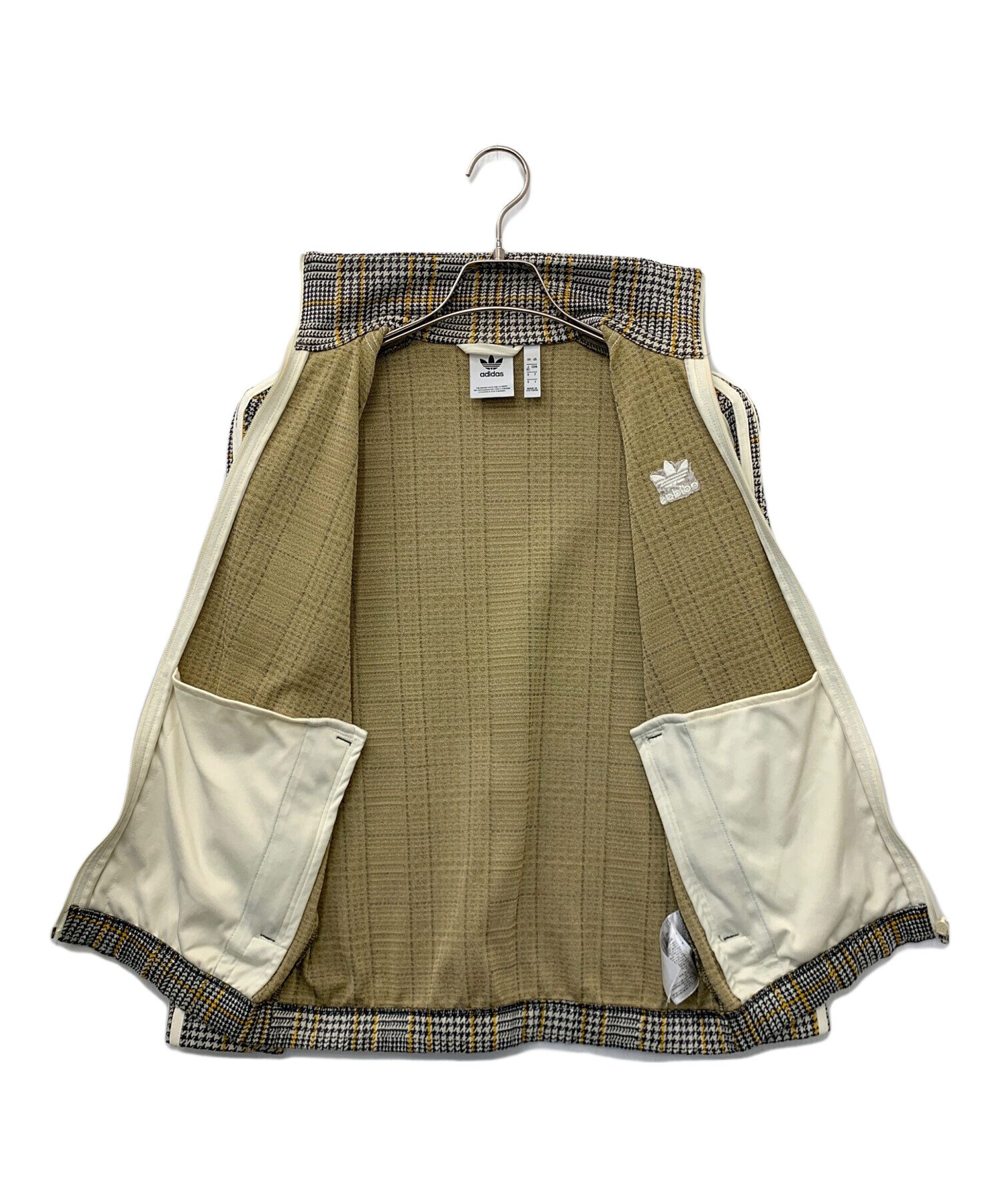 adidas チェック　トラックジャケット 中古・古着通販】adidas originals (アディダスオリジナル) タータン