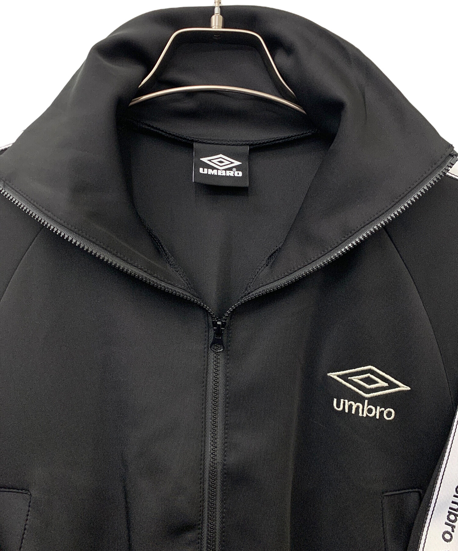 中古・古着通販】UMBRO (アンブロ) ジップアップジャケット ブラック