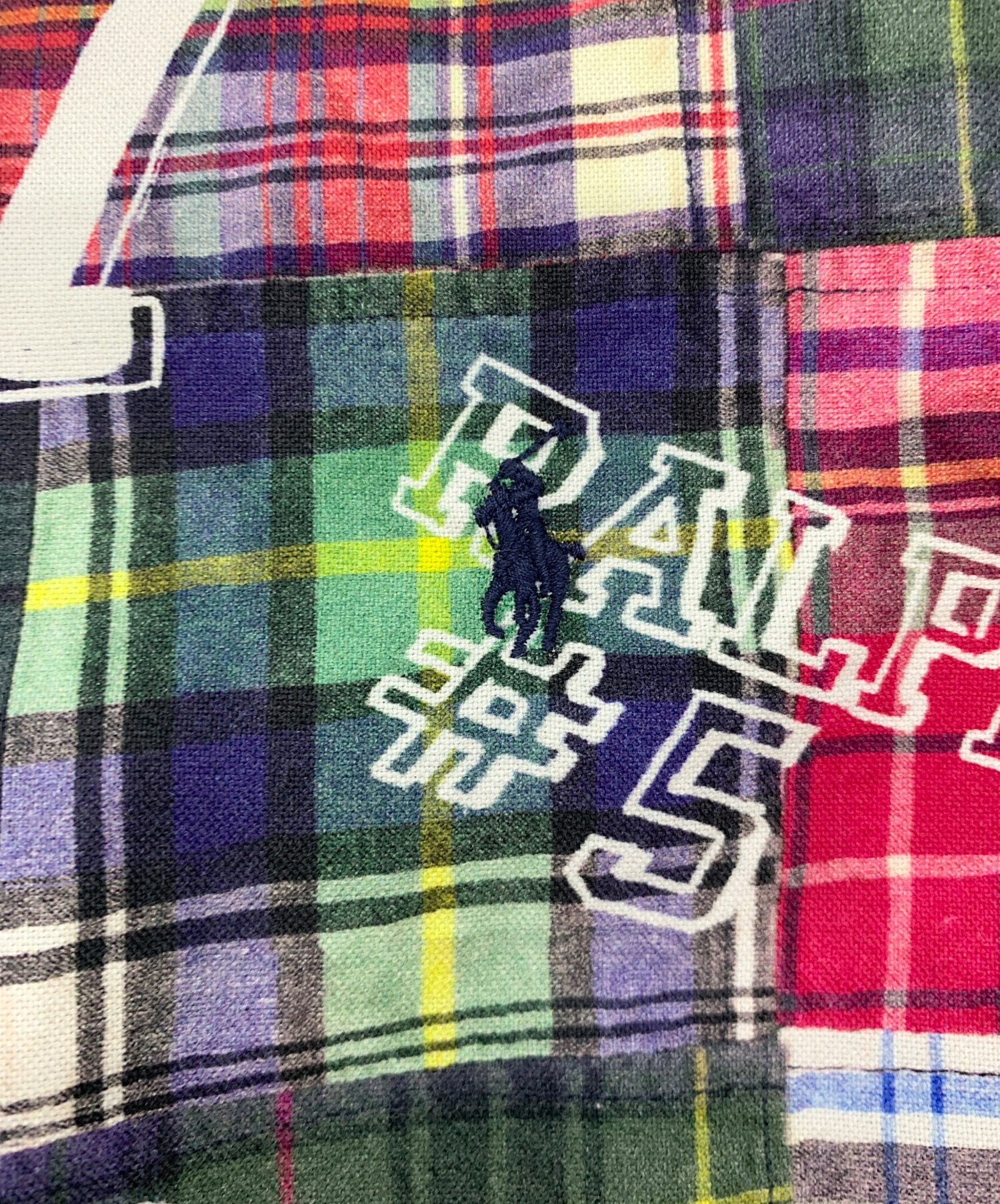 中古・古着通販】RALPH LAUREN (ラルフローレン) パッチワークボタン