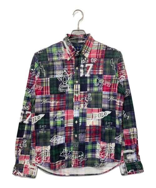 中古・古着通販】RALPH LAUREN (ラルフローレン) パッチワークボタン