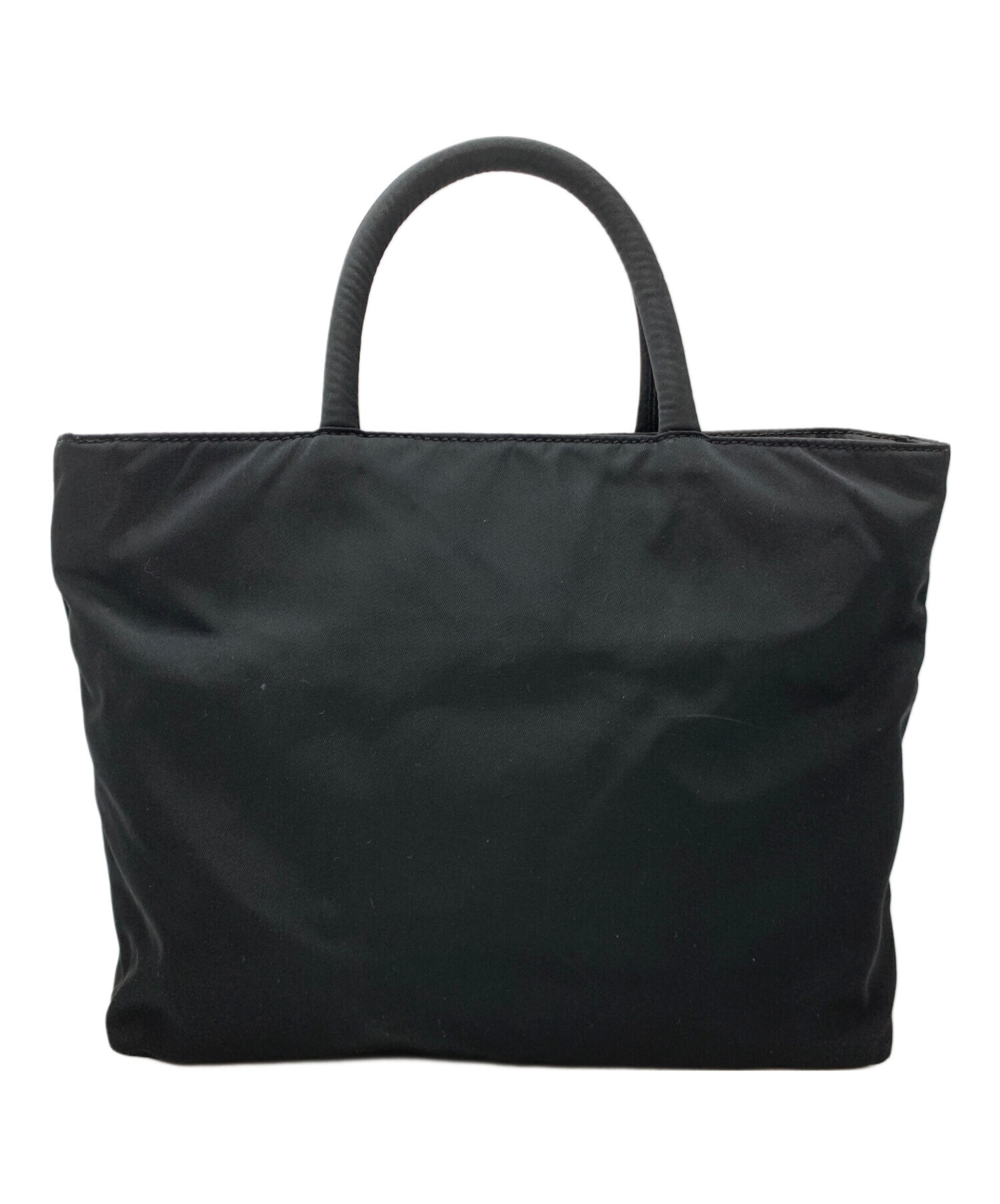 中古・古着通販】PRADA (プラダ) ナイロンミニトートバッグ ブラック
