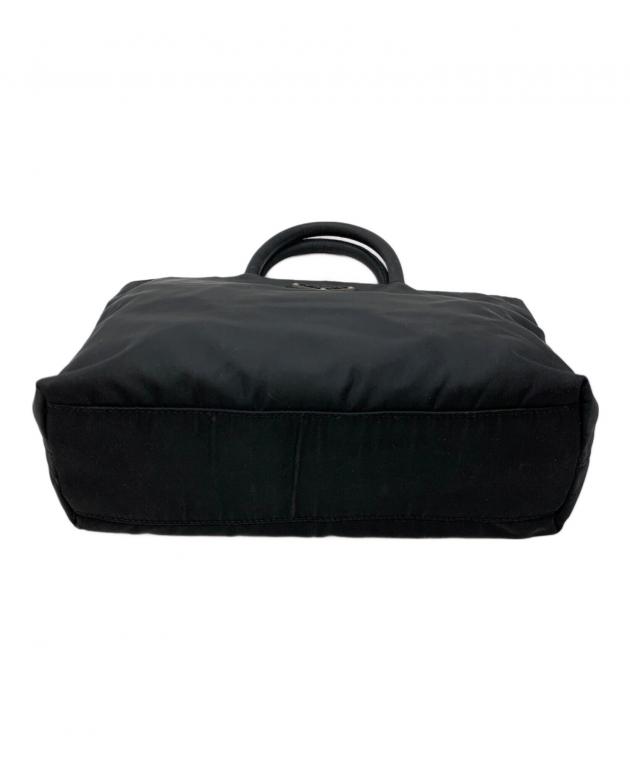 中古・古着通販】PRADA (プラダ) ナイロンミニトートバッグ ブラック