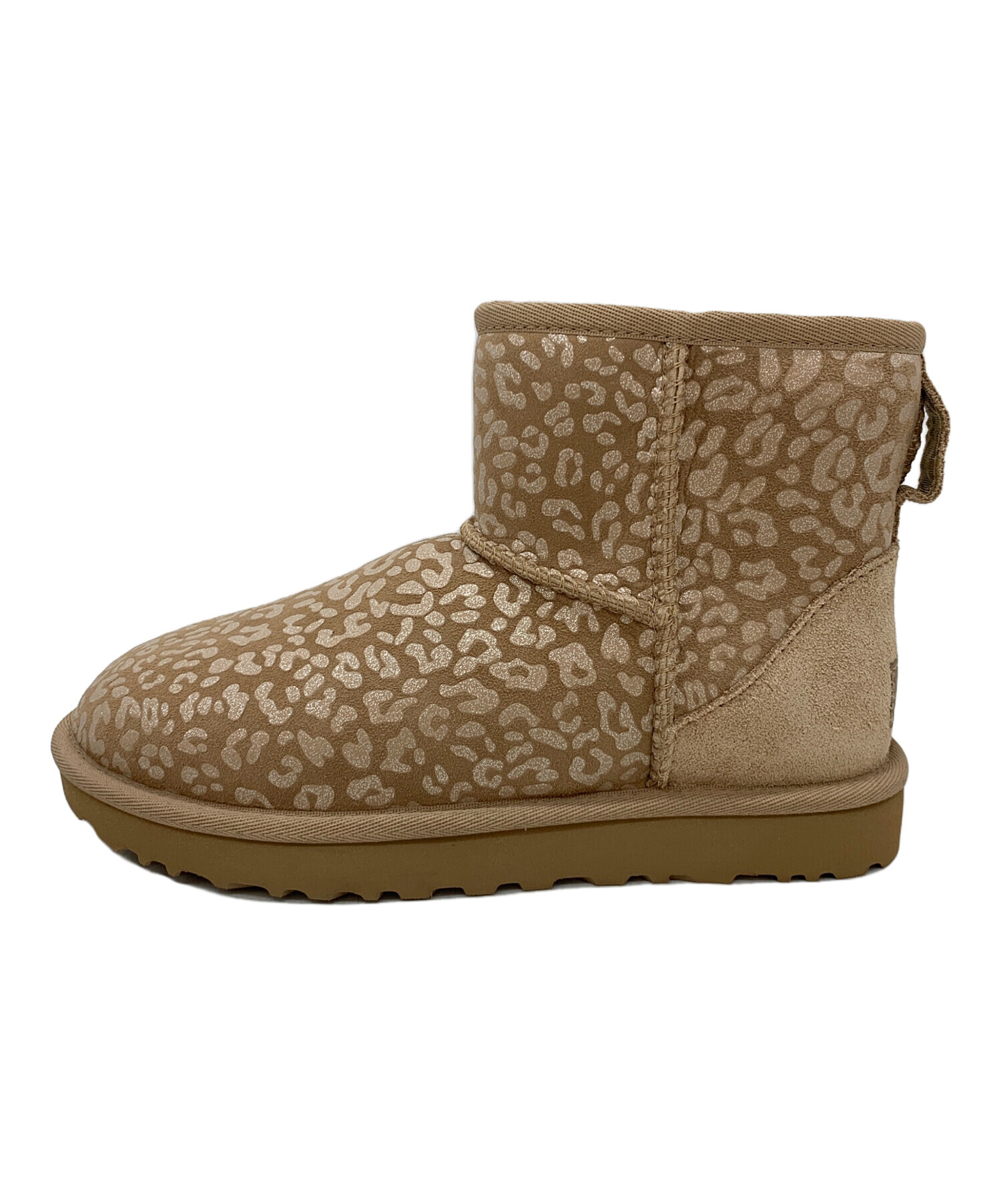 UGG ベージュ 厚底ムートンブーツ　5cm 23cm 贅沢屋の UGG ベージュ 厚底ムートンブーツ 5cm 23cm ムートンブーツ