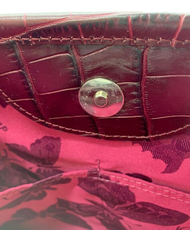中古・古着通販】LONGCHAMP (ロンシャン) 型押しトートバッグ パープル