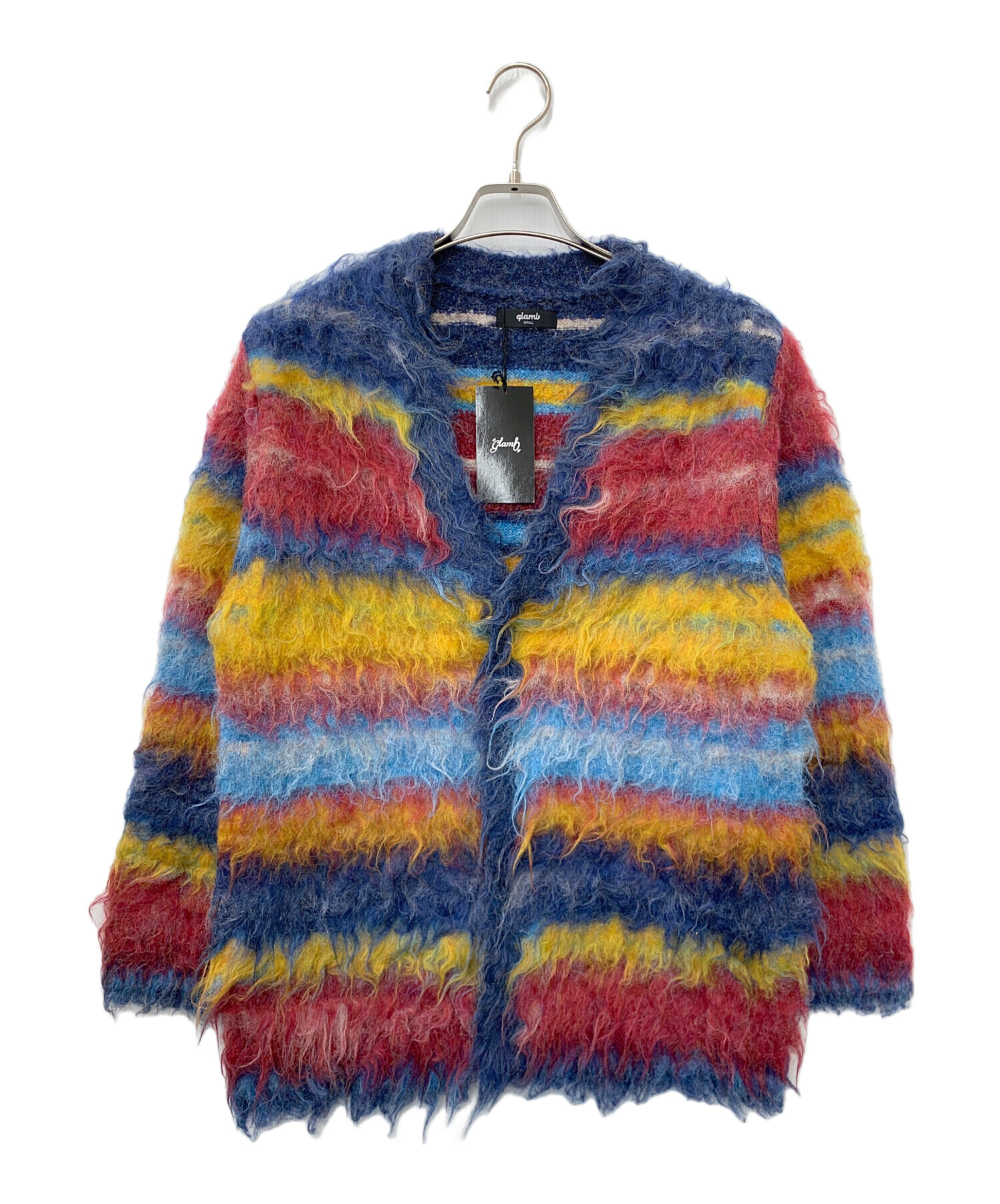 中古・古着通販】glamb (グラム) Glamour Border Cardigan マルチ 