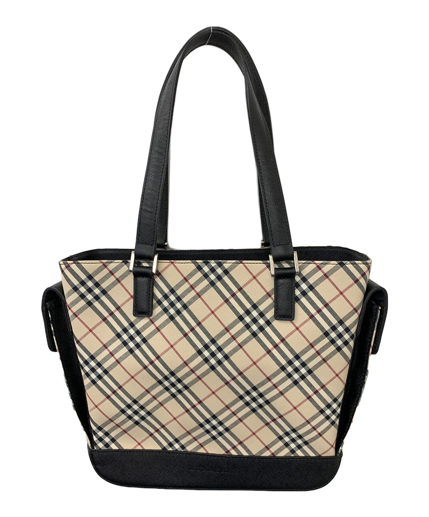 未使用品 ヴィンテージ BURBERRY ノバチェック トートバッグ 中古・古着通販】BURBERRY (バーバリー) ノバチェックトートバッグ