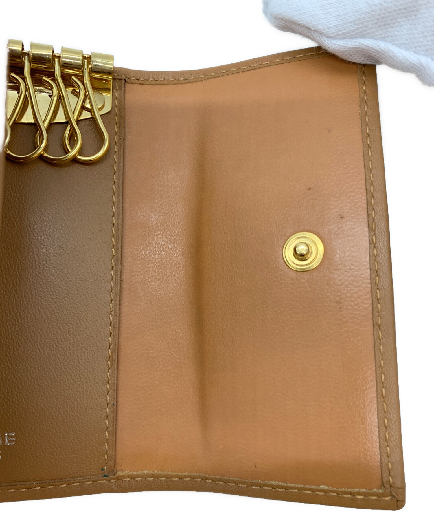 中古・古着通販】CELINE (セリーヌ) 6連キーケース ベージュ｜ブランド