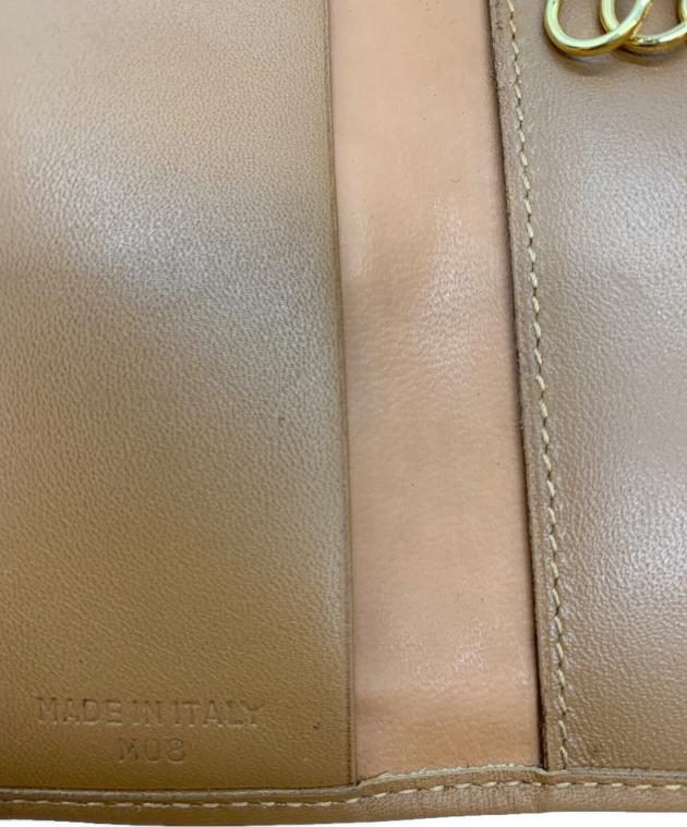 未使用　CELINE ケース ベージュ 中古・古着通販】CELINE (セリーヌ) 6連キーケース ベージュ｜ブランド