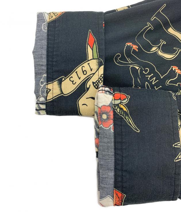 中古・古着通販】Schott (ショット) HAWAIIAN LS SHIRT TATTOO