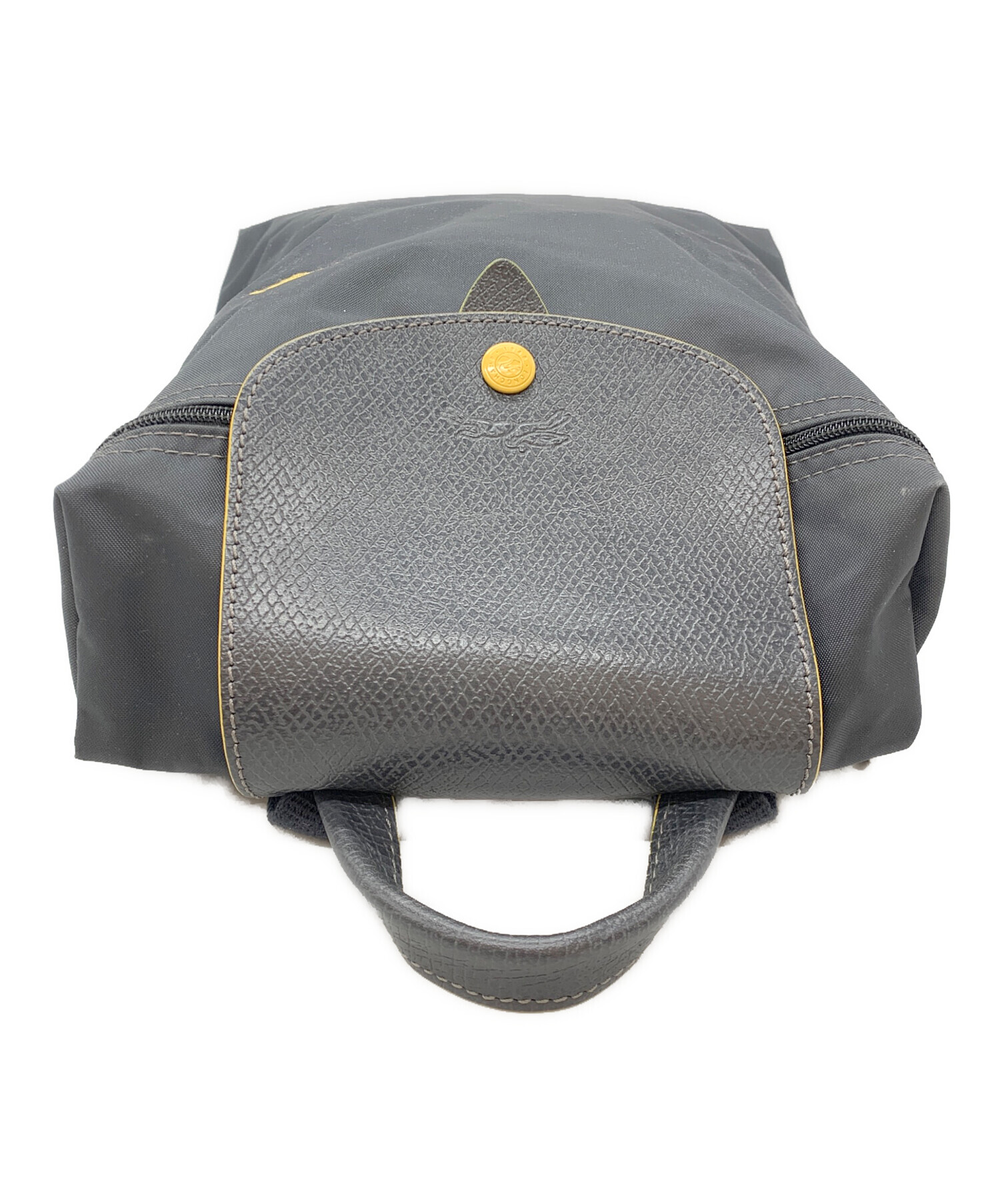 中古・古着通販】LONGCHAMP (ロンシャン) リュック グレー｜ブランド