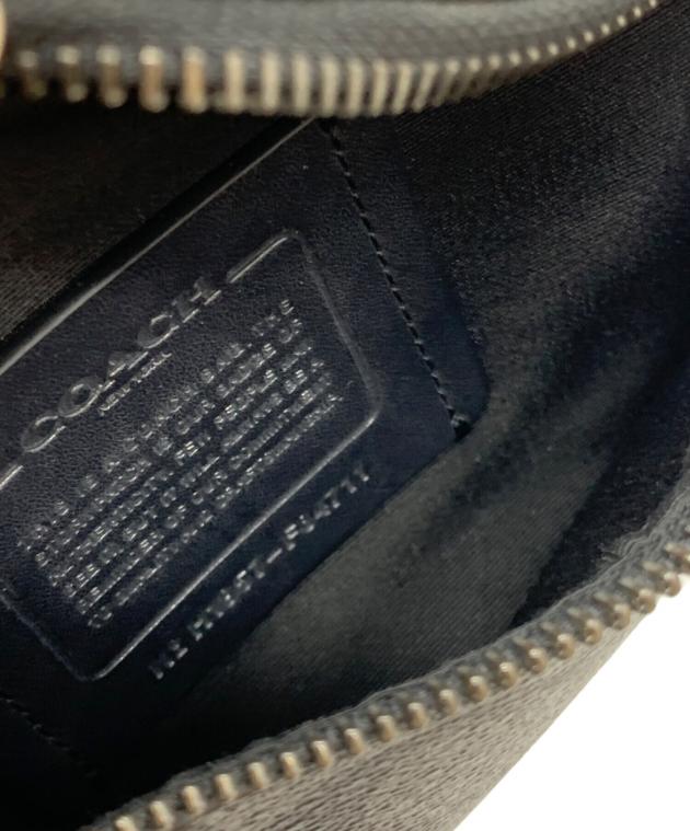 中古・古着通販】COACH (コーチ) ウエストバッグ グレー×ブラック