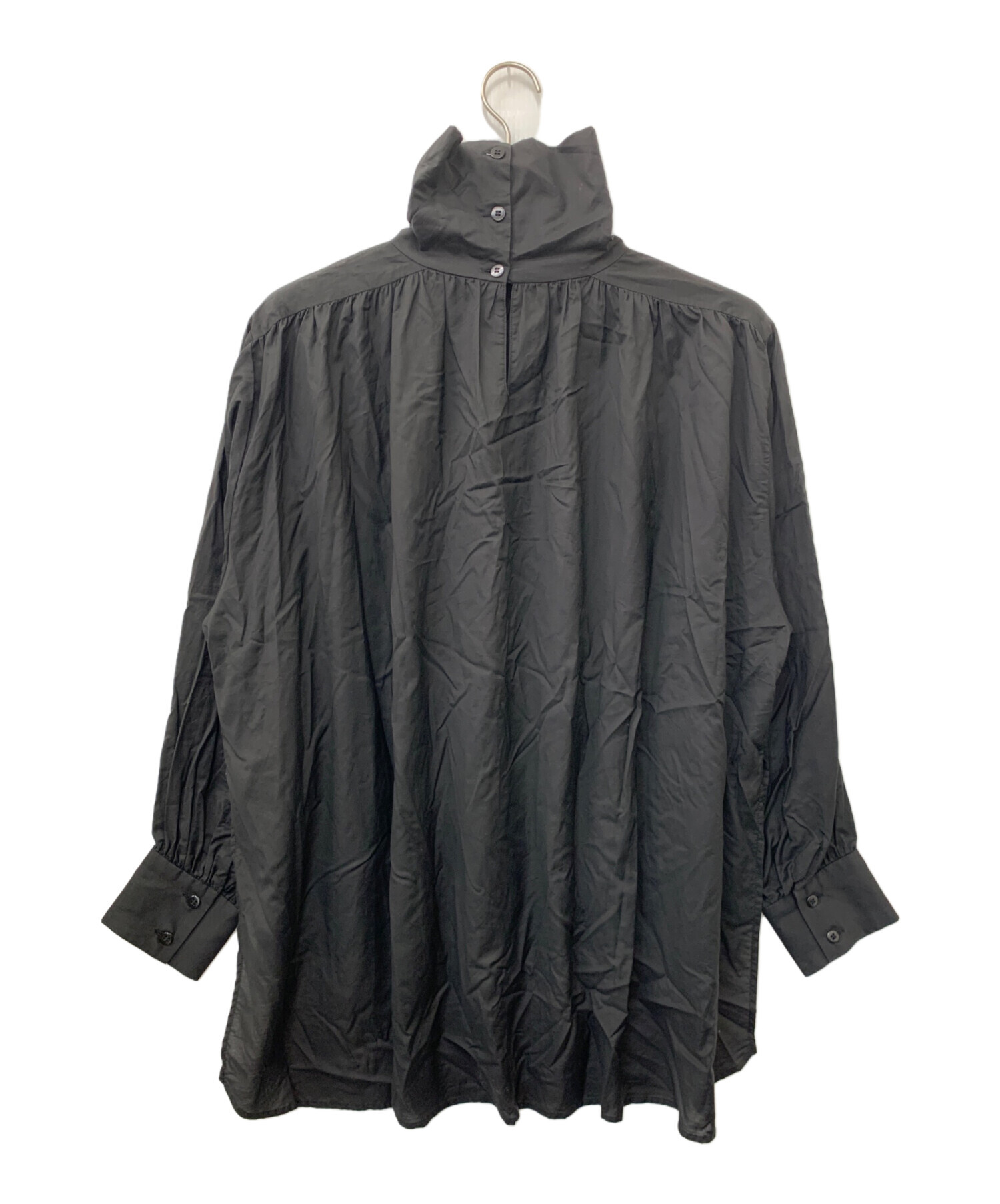 中古・古着通販】RIM.ARK (リムアーク) Long neck gather tops