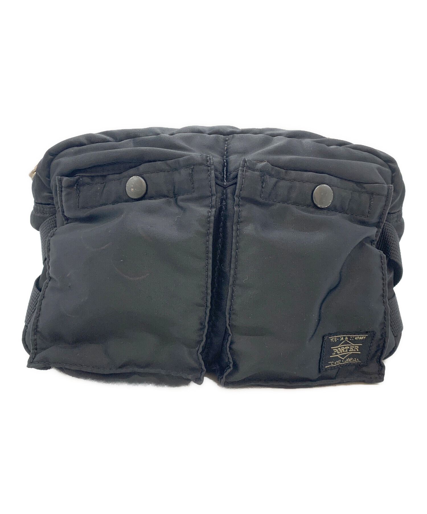 中古・古着通販】PORTER (ポーター) ショルダーバッグ ブラック