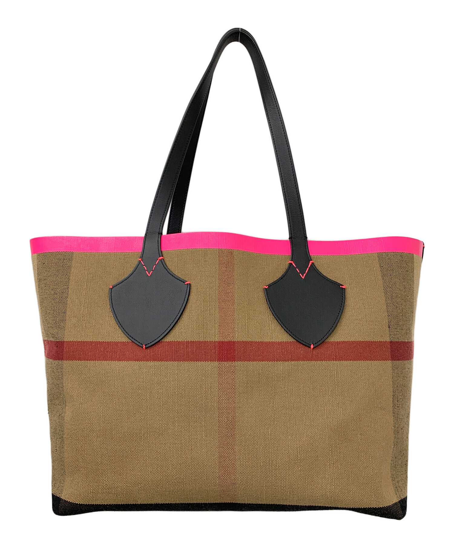 中古のバーバリーのトートバッグ 中古・古着通販】BURBERRY (バーバリー) The Medium Giant Reversible