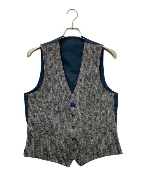 中古・古着通販】LARDINI (ラルディーニ) ウールツイードジレ グレー