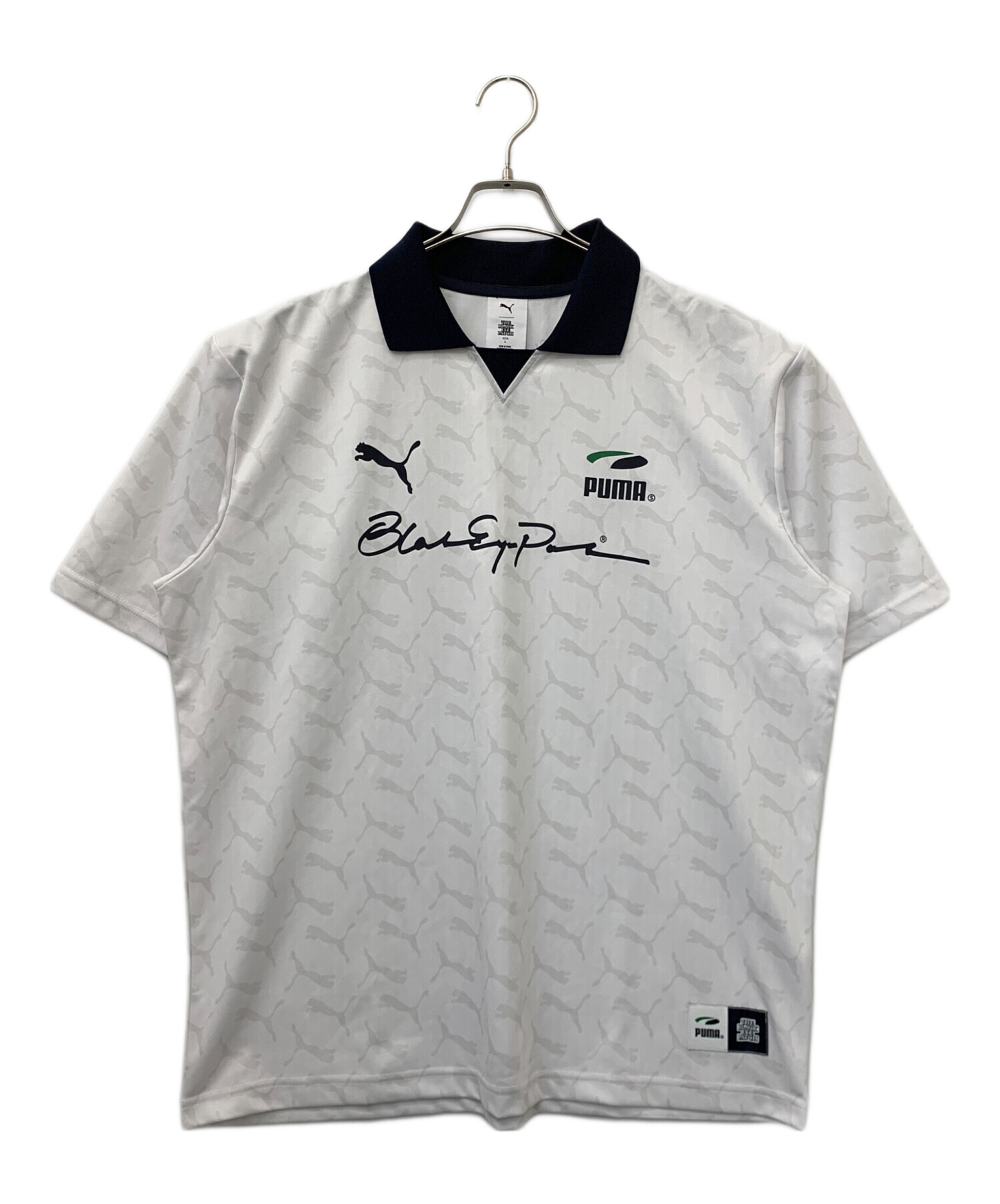 【入手困難】90's PUMA 逆ロゴ プーマ ゲームシャツ YAMAHA 古着 中古・古着通販】PUMA (プーマ) THE BLACK EYE PATCH (ブラックアイ
