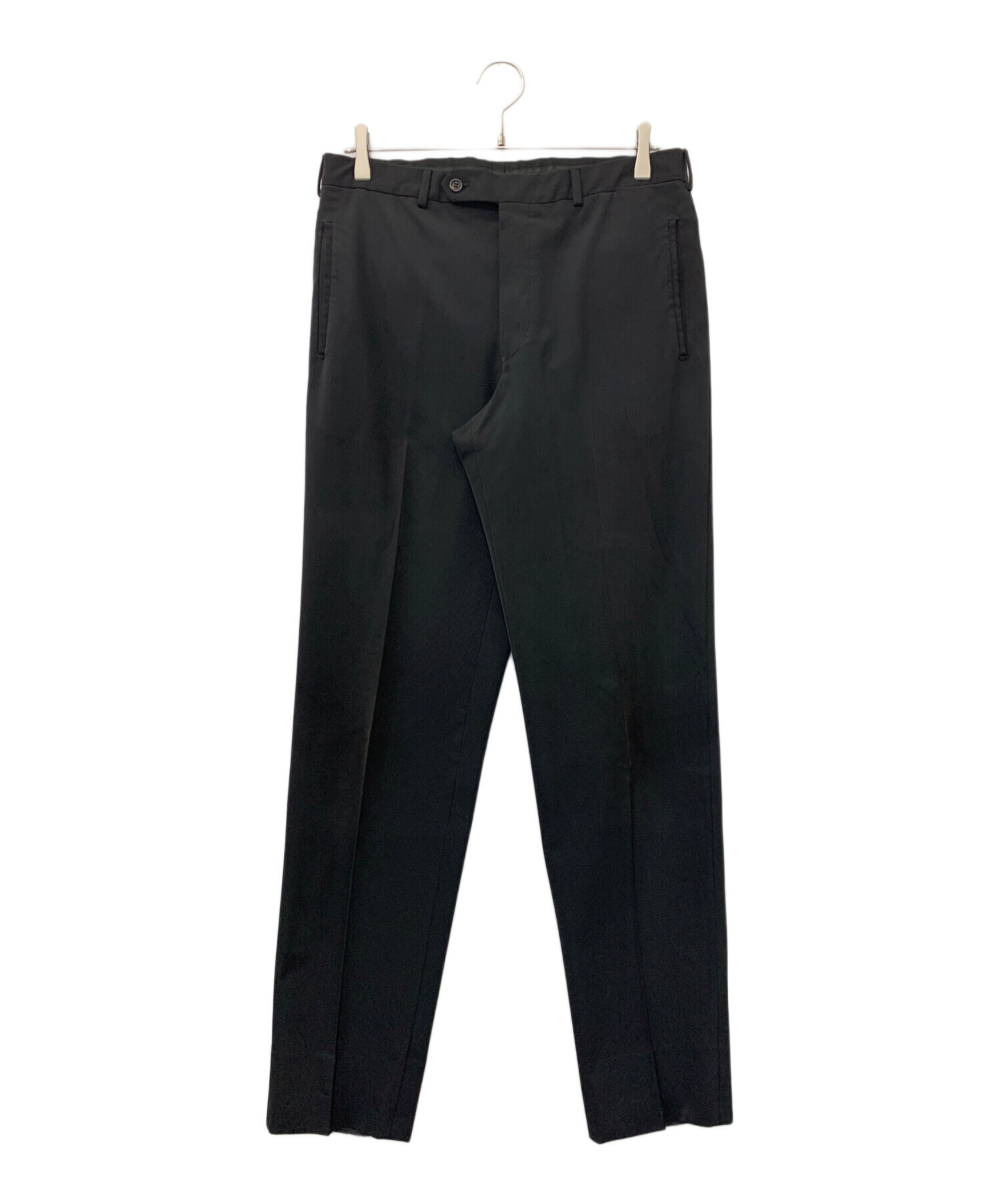 中古・古着通販】PRADA (プラダ) スラックス ブラック サイズ:50 中古・古着通販】PRADA (プラダ) スラックス ブラック サイズ:50