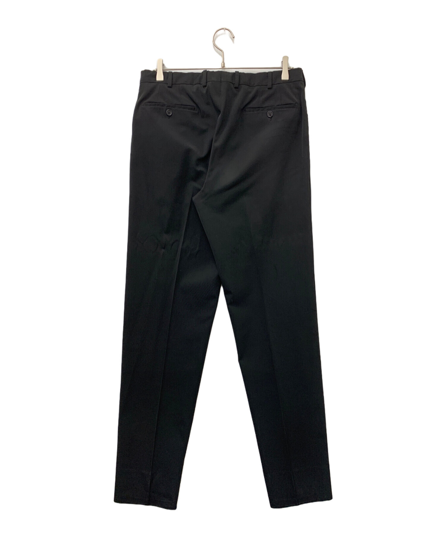 中古・古着通販】PRADA (プラダ) スラックス ブラック サイズ:50 中古・古着通販】PRADA (プラダ) スラックス ブラック サイズ:50