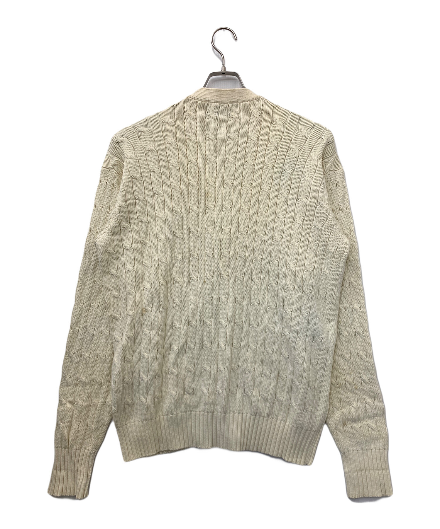 Polo Ralph Lauren クリーム色カーディガン　現行タグモデル　美品 中古・古着通販】POLO RALPH LAUREN (ポロ・ラルフローレン) ケーブル