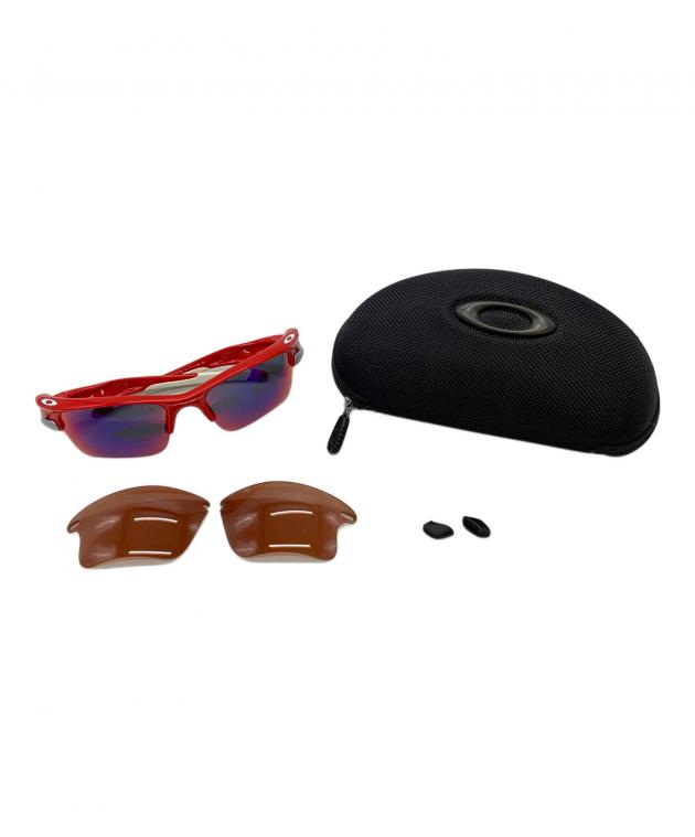 中古・古着通販】OAKLEY (オークリー) サングラス レッド｜ブランド
