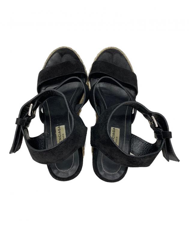 中古・古着通販】BALENCIAGA (バレンシアガ) ウェッジソールサンダル