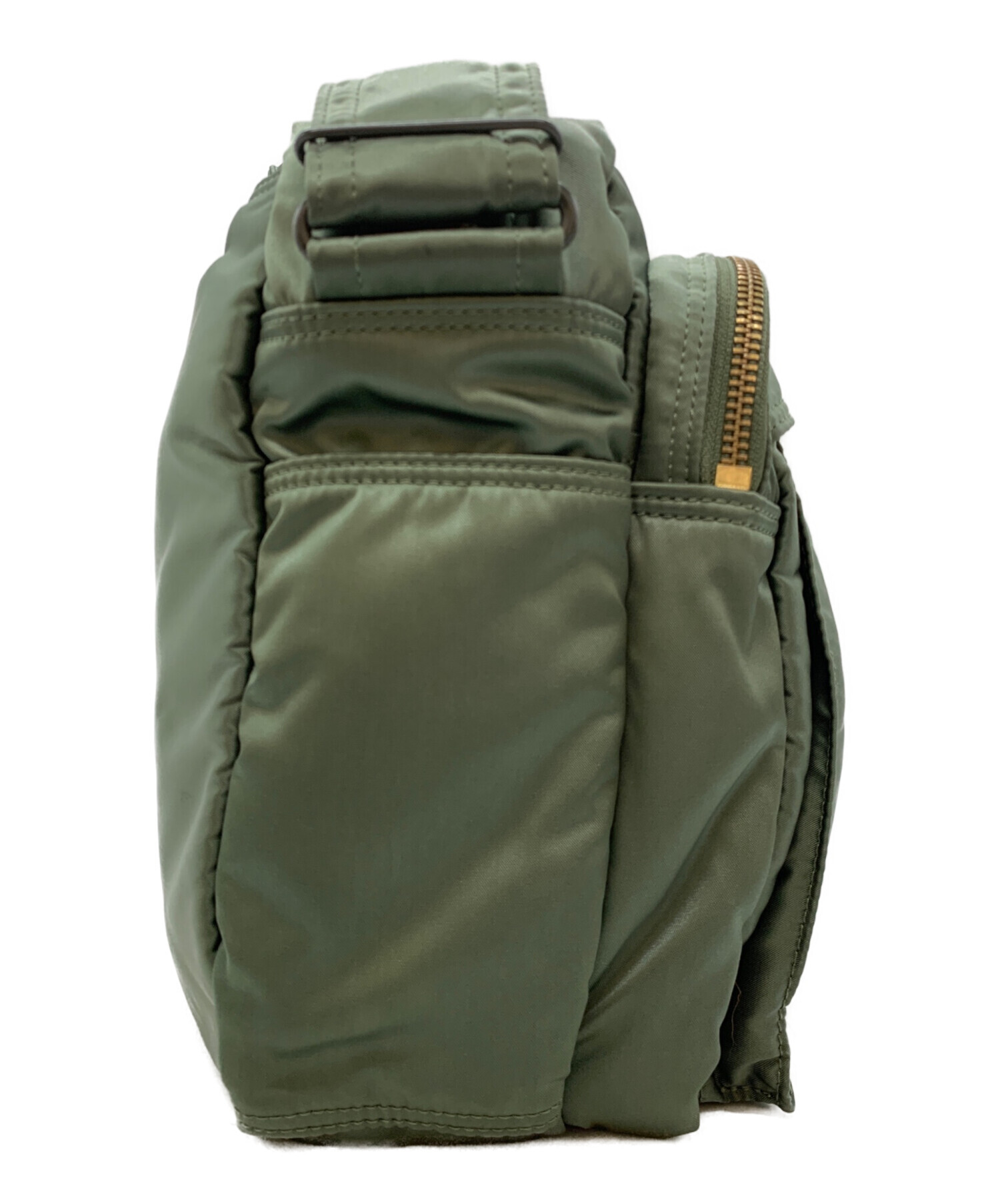 中古・古着通販】PORTER (ポーター) ショルダーバッグ カーキ