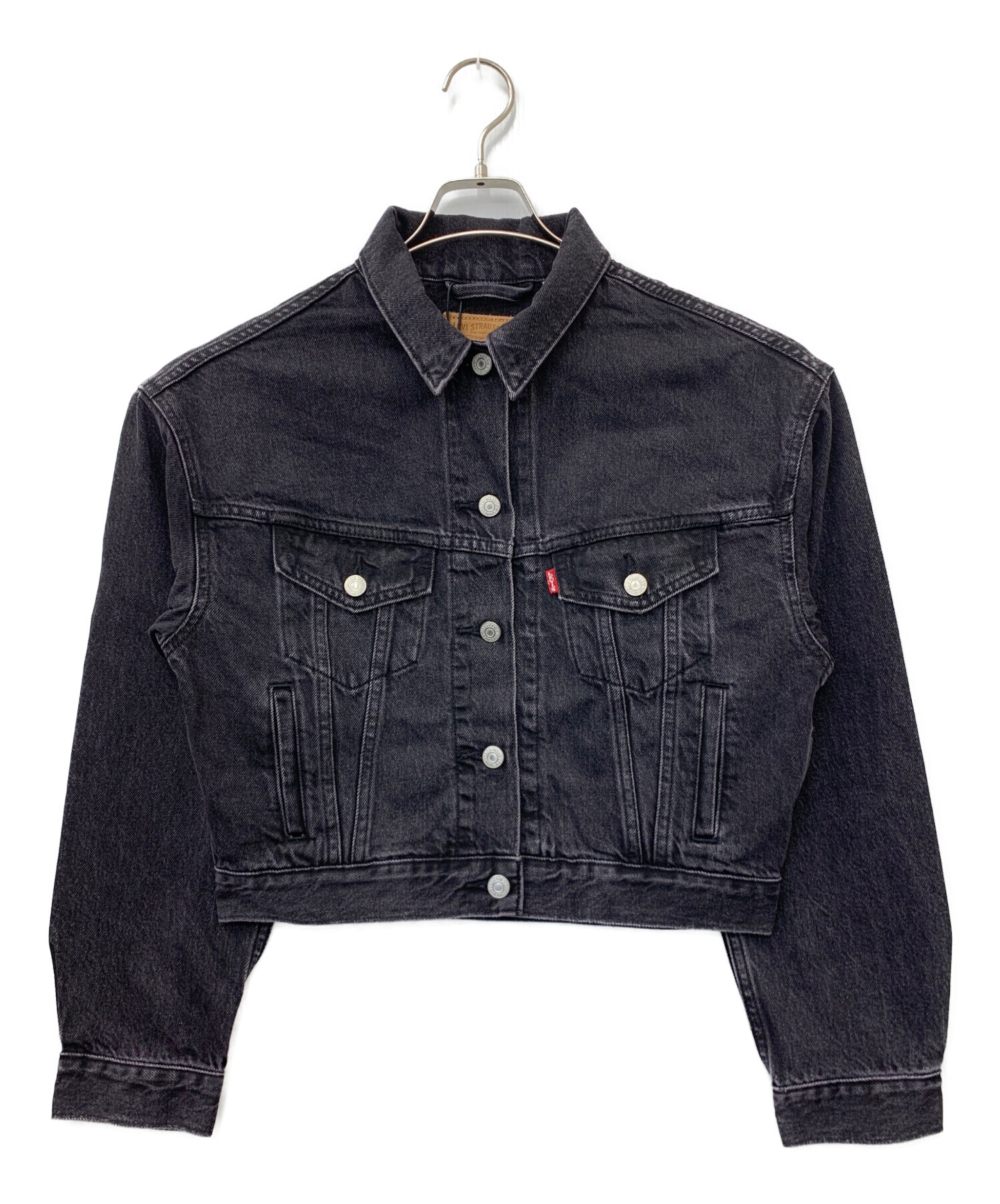 中古・古着通販】LEVI'S (リーバイス) デニムジャケット グレー サイズ