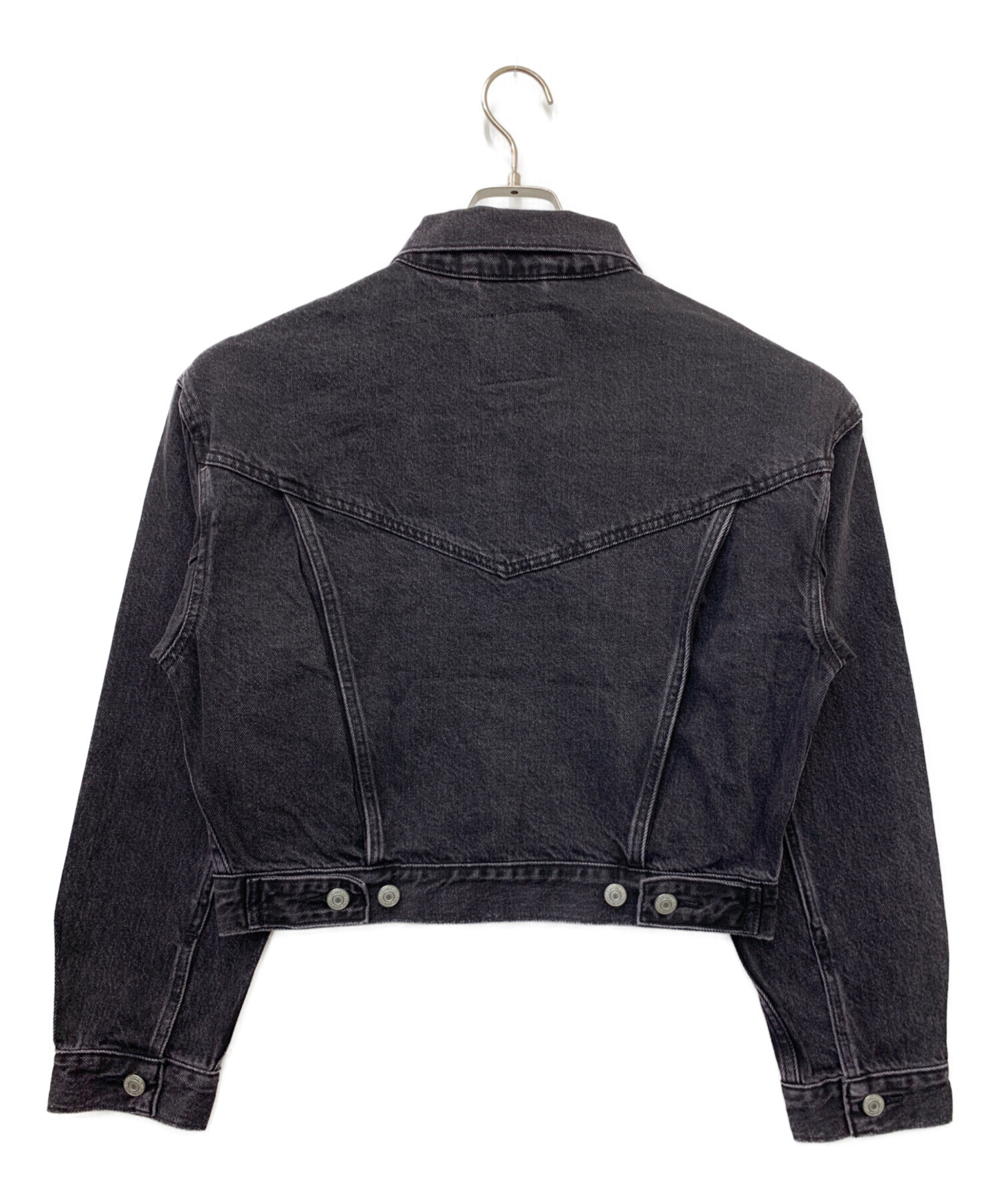 中古・古着通販】LEVI'S (リーバイス) デニムジャケット グレー サイズ