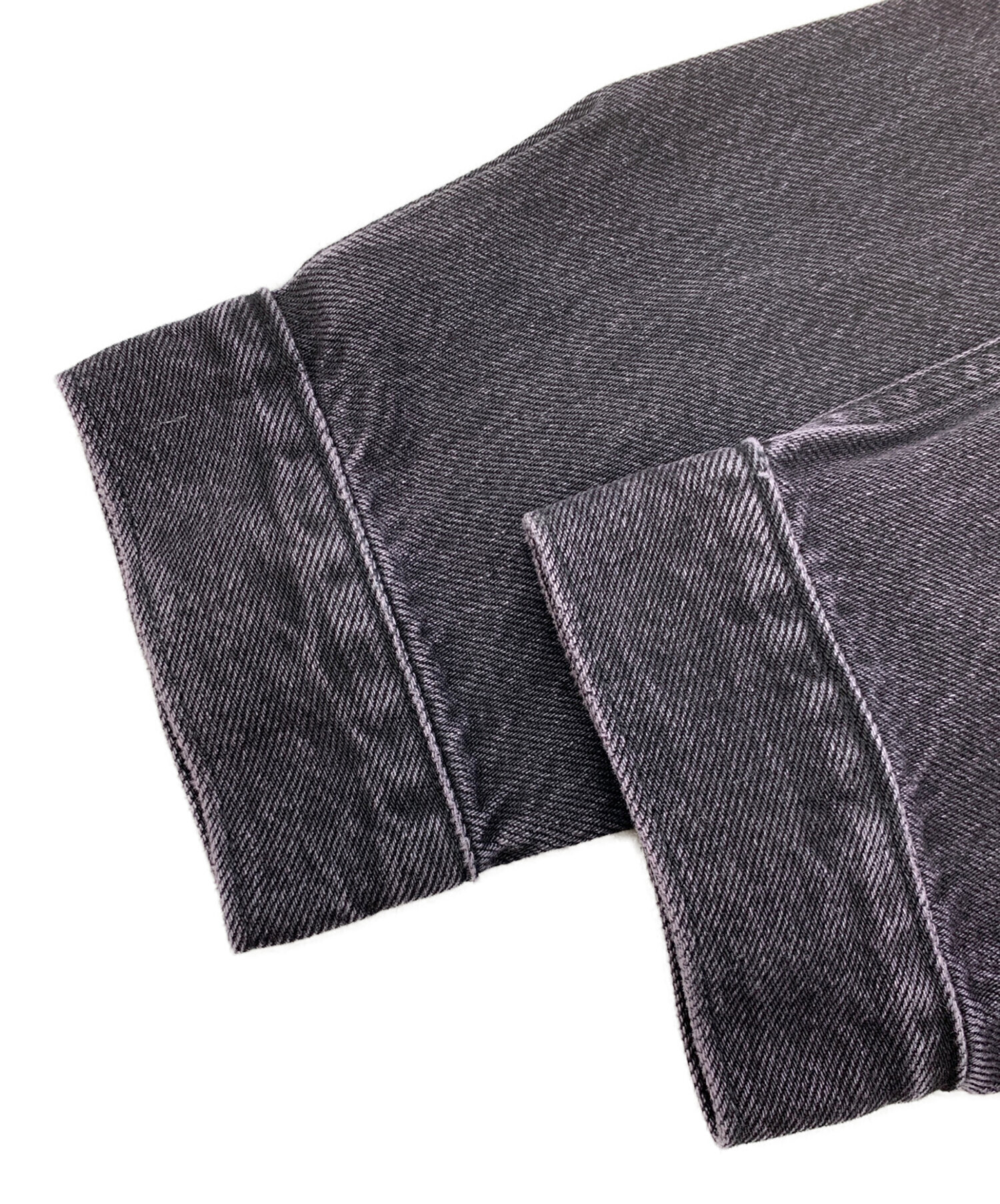 中古・古着通販】LEVI'S (リーバイス) デニムジャケット グレー サイズ