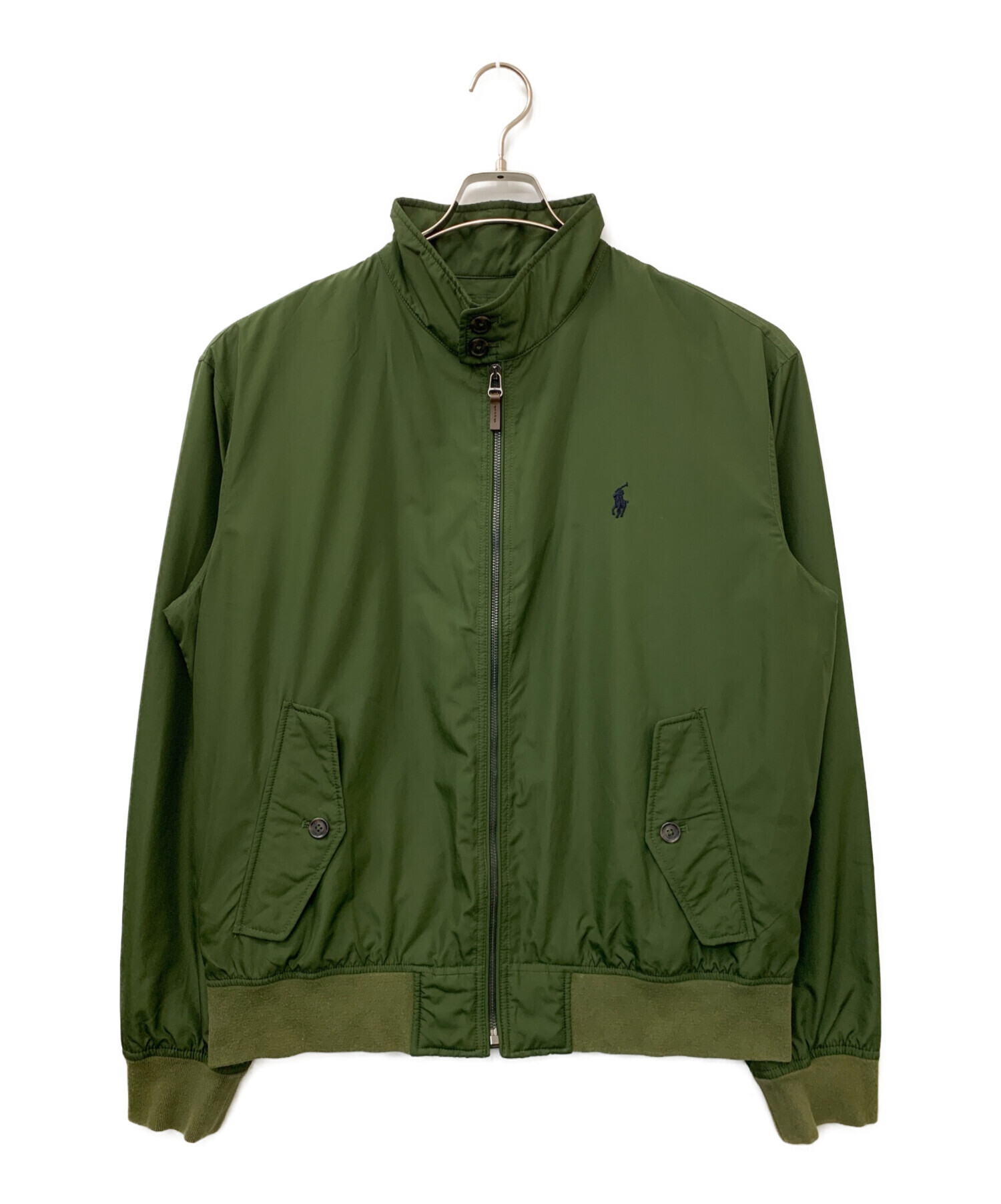ラルフローレン　USA製　ブルゾン　スイングトップ　グリーン　美品 中古・古着通販】POLO RALPH LAUREN (ポロ・ラルフローレン) スイング