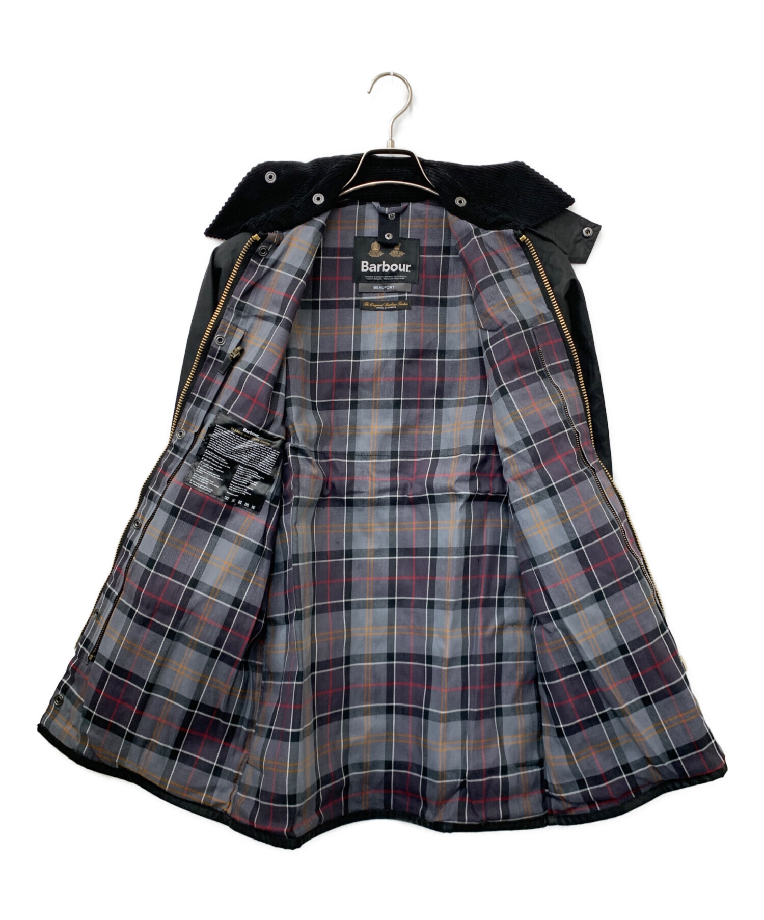 中古・古着通販】Barbour (バブアー) BEAUFORTJACKET ブラック サイズ