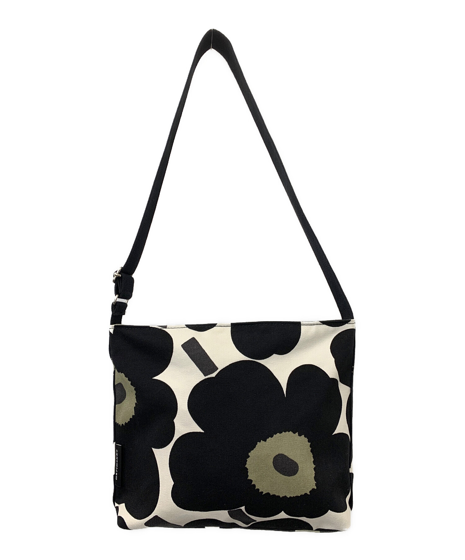 中古・古着通販】marimekko (マリメッコ) ショルダーバッグ ブラック