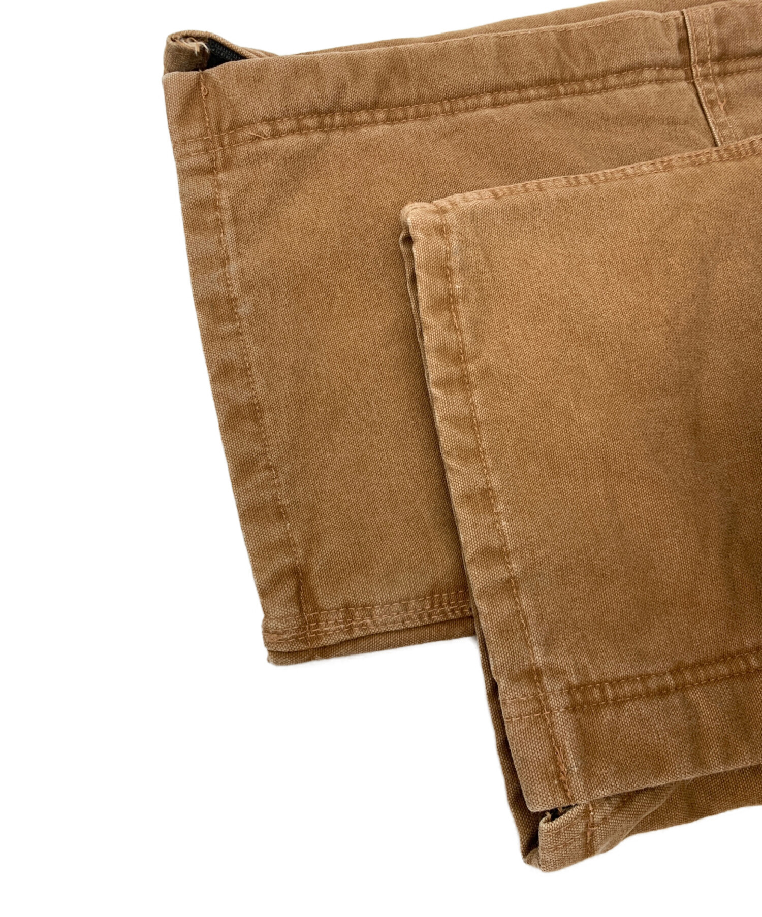 新品未使用 Carhartt ブラウン オーバーオール ダブルニー 中古・古着通販】CarHartt (カーハート) ダブルニーオーバーオール