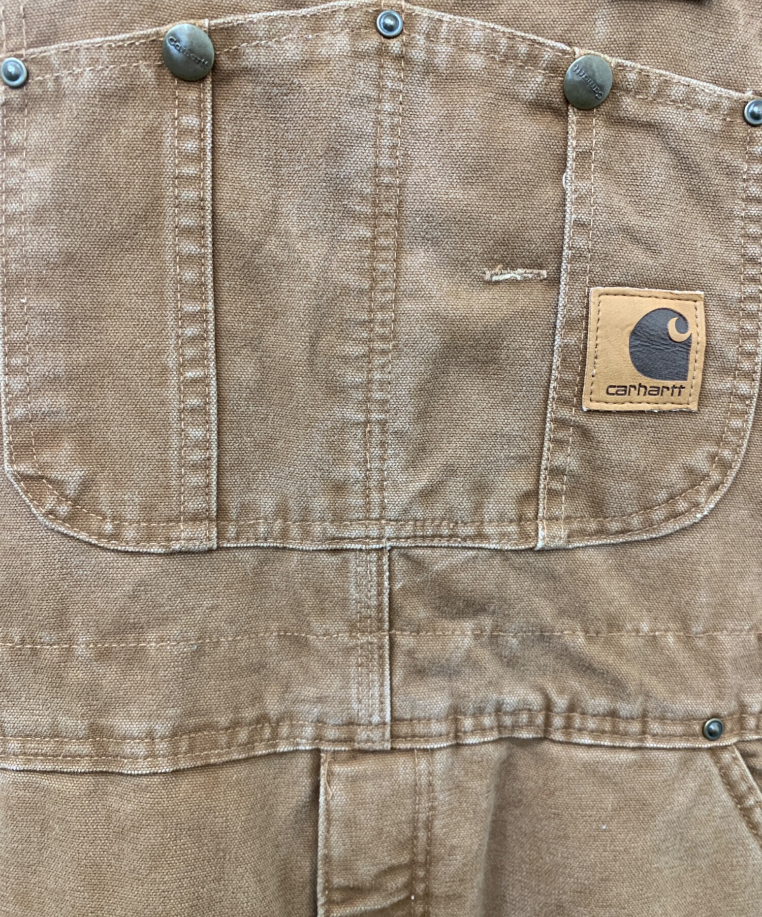 中古・古着通販】CarHartt (カーハート) ダブルニーオーバーオール