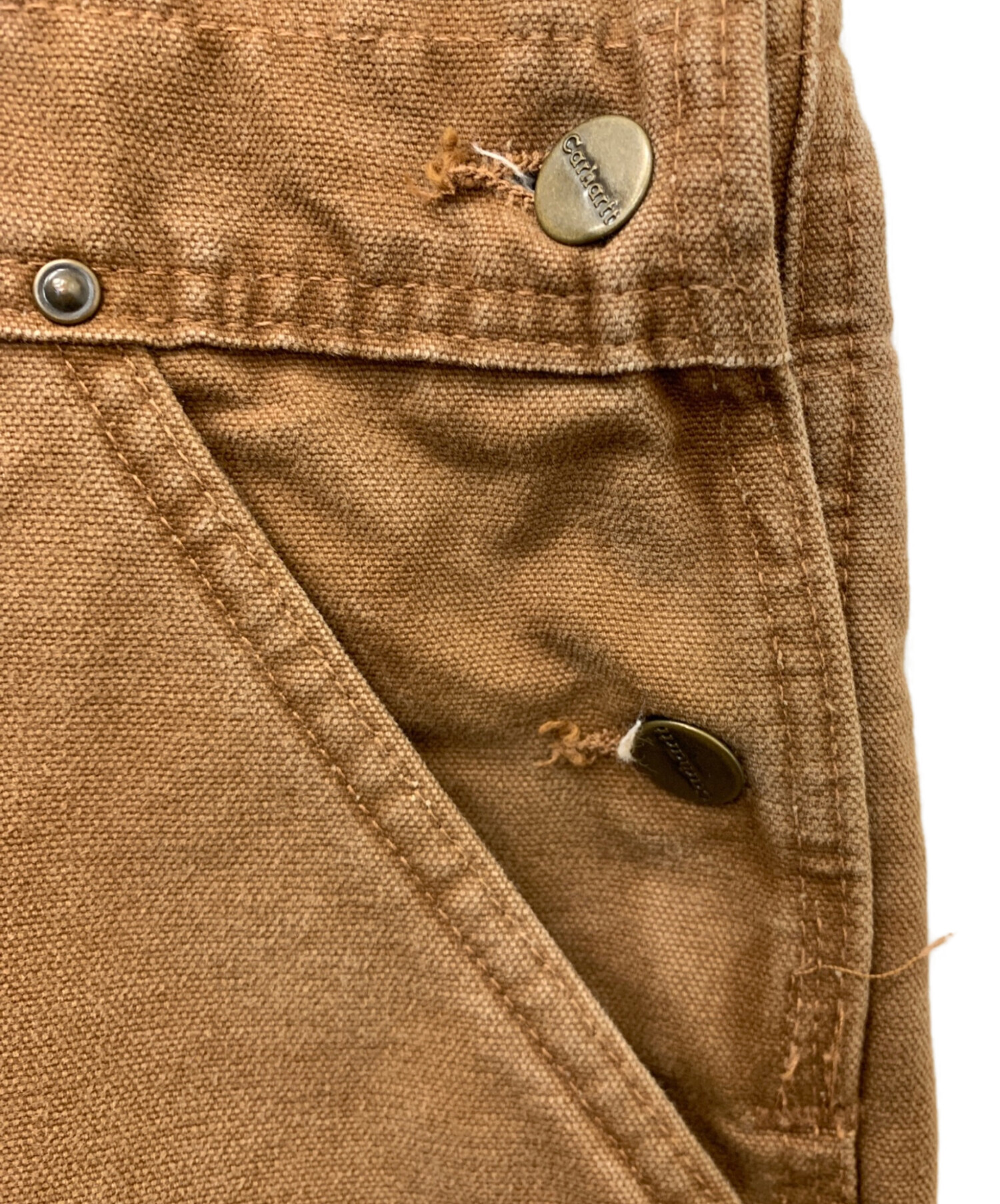 中古・古着通販】CarHartt (カーハート) ダブルニーオーバーオール