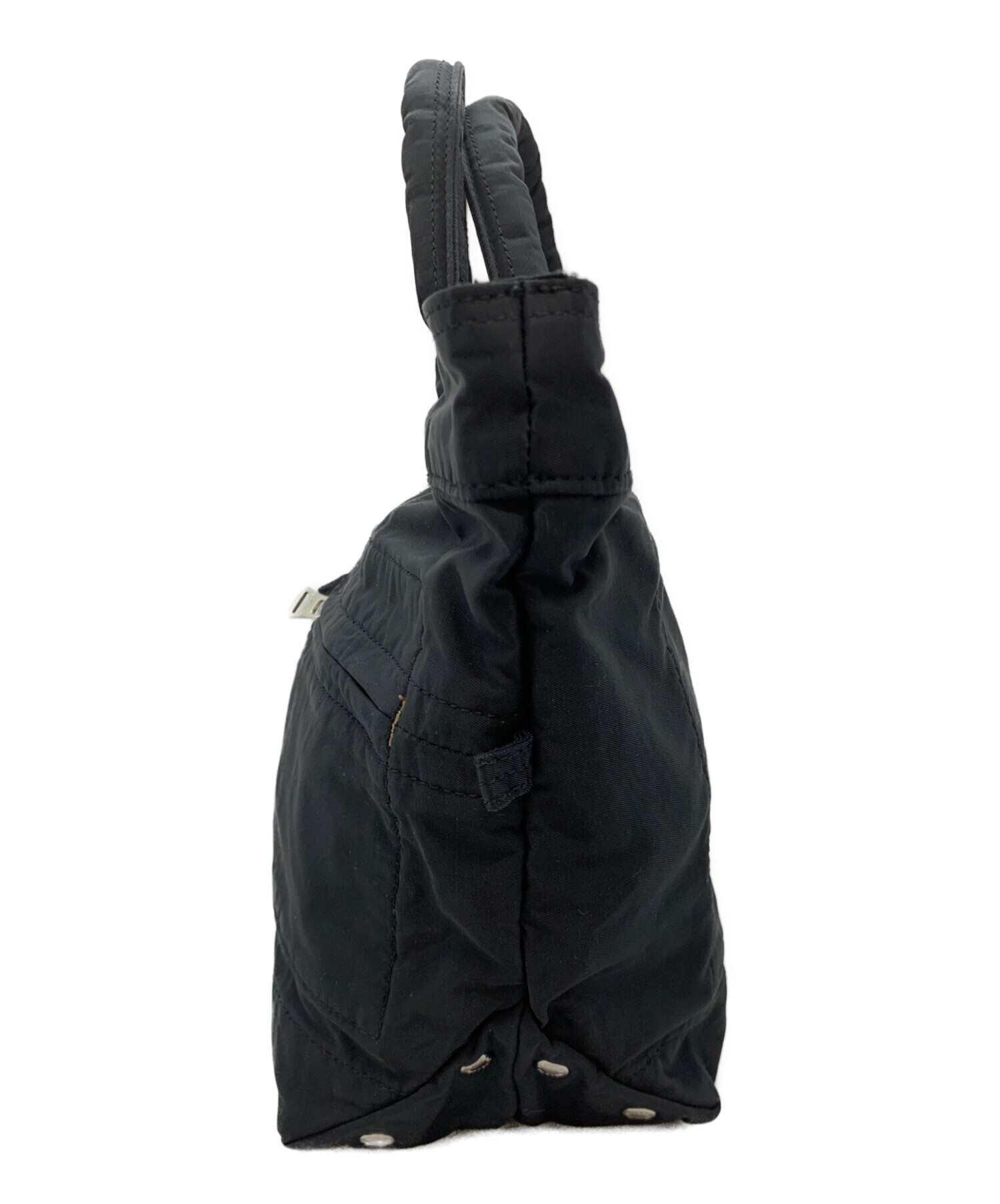 中古・古着通販】PORTER (ポーター) ミニトートバッグ ブラック