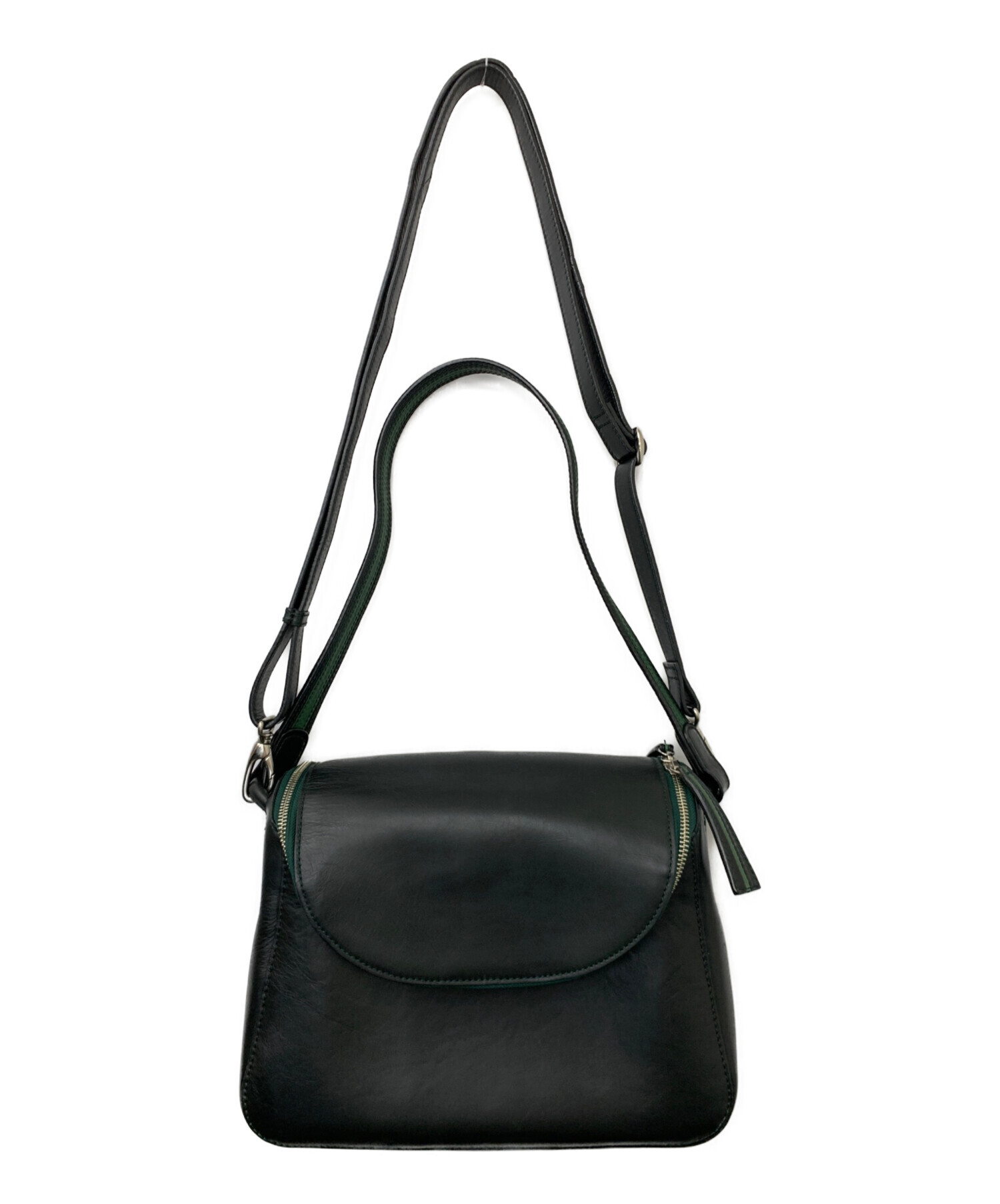 中古・古着通販】MOTHERHOUSE (マザーハウス) ショルダーバッグ ダーク 