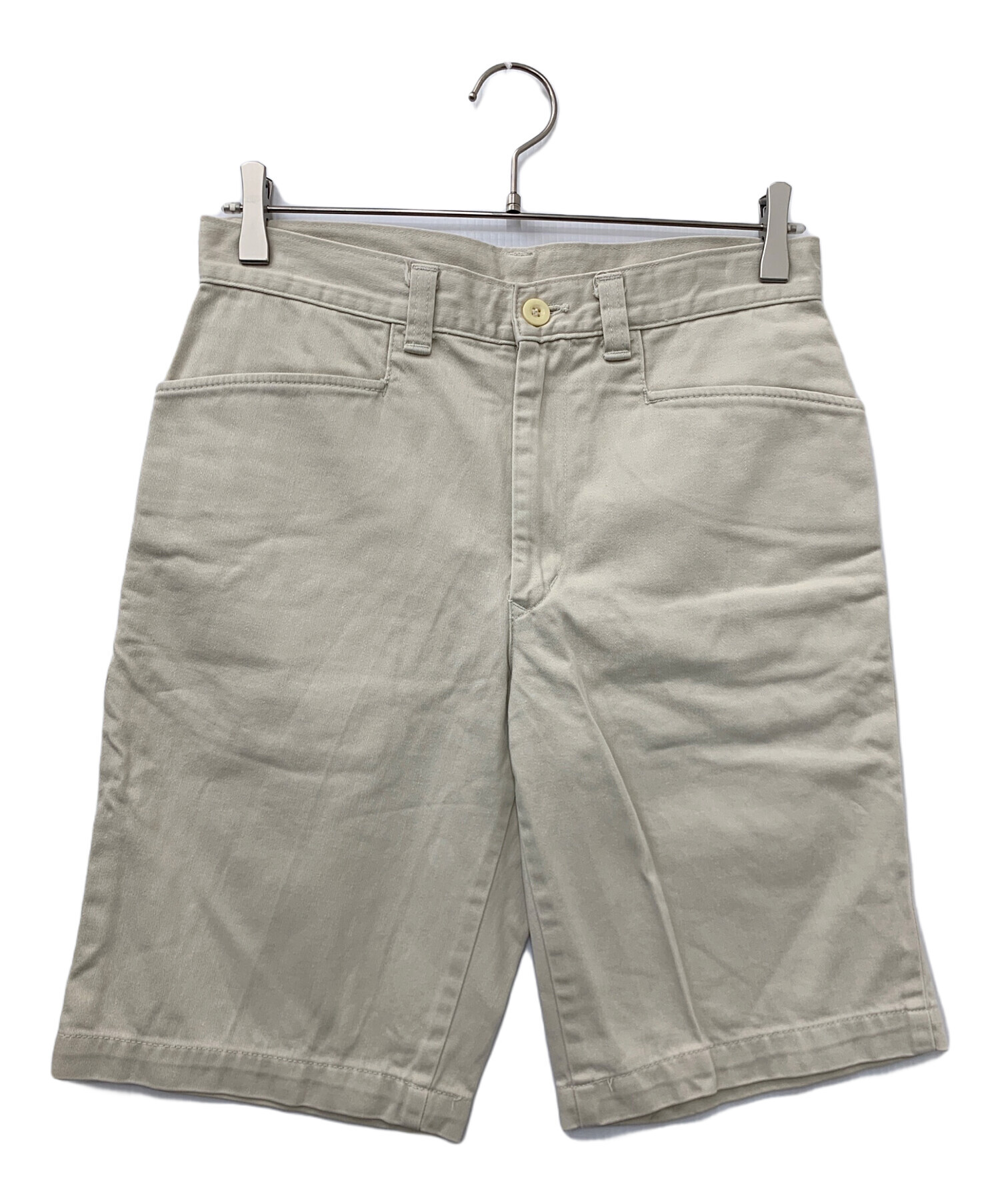 中古・古着通販】Schott (ショット) ハーフパンツ ホワイト サイズ:W76
