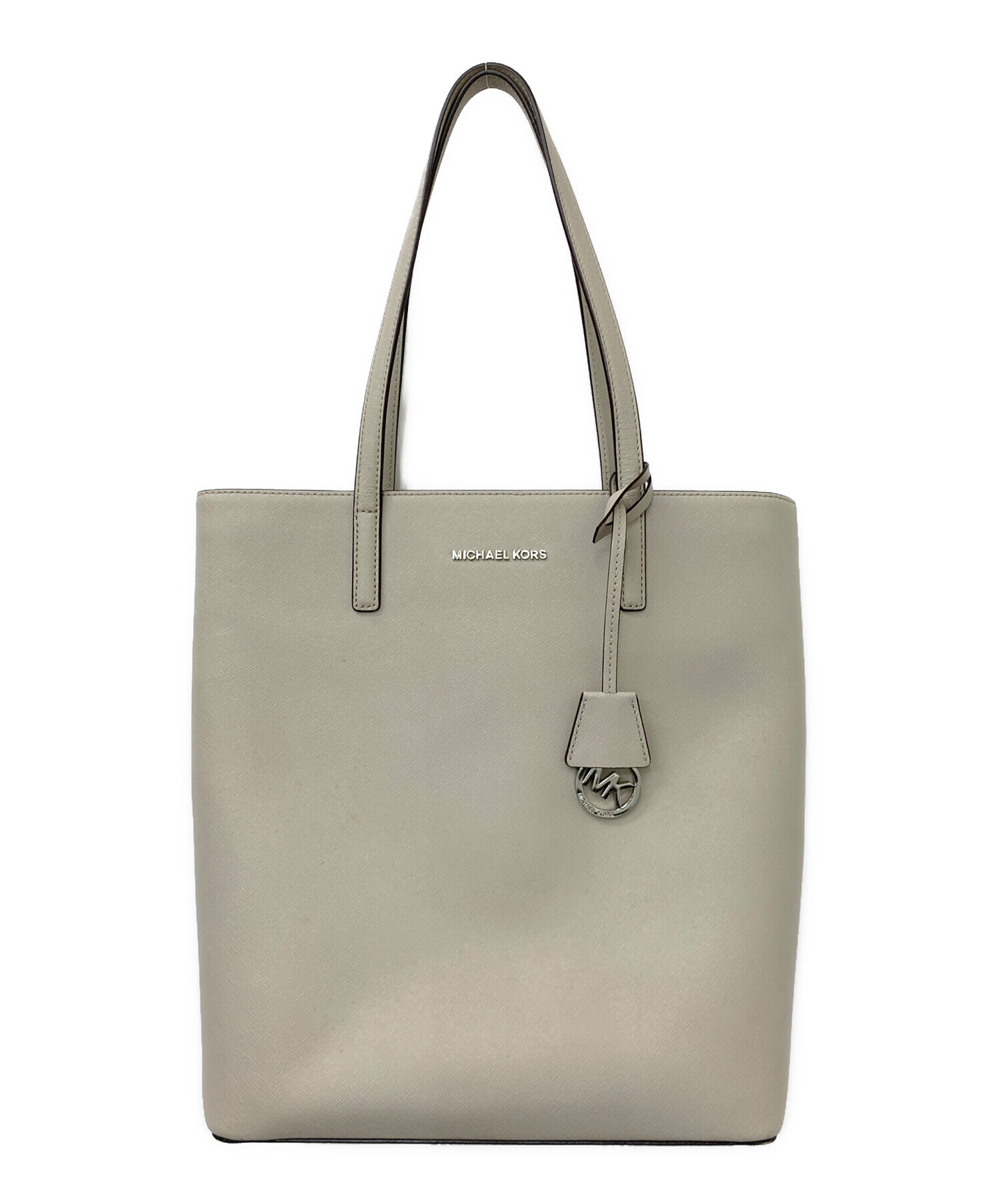 新品未使用　MICHAEL KORS ベージュ ハンドバッグ 中古・古着通販】MICHAEL KORS (マイケルコース) トートバッグ