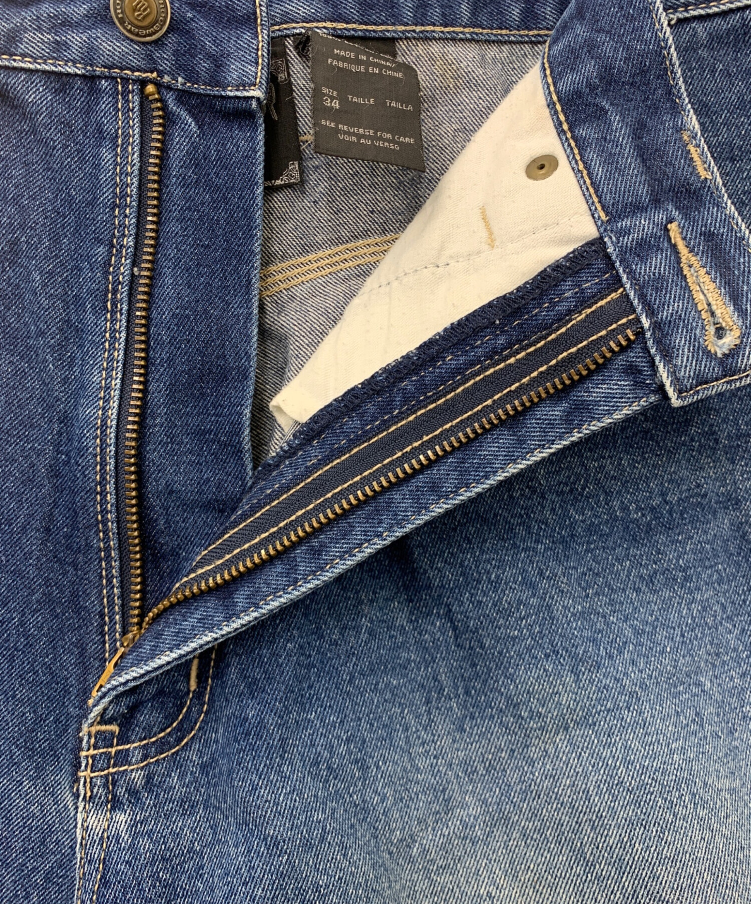 中古・古着通販】ROCA WEAR (ロカウェア) デニムハーフパンツ 