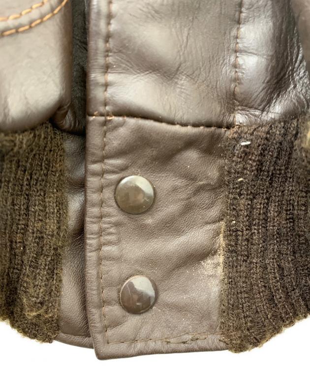 中古・古着通販gino leathers (ジーノ レザー) G-1フライト