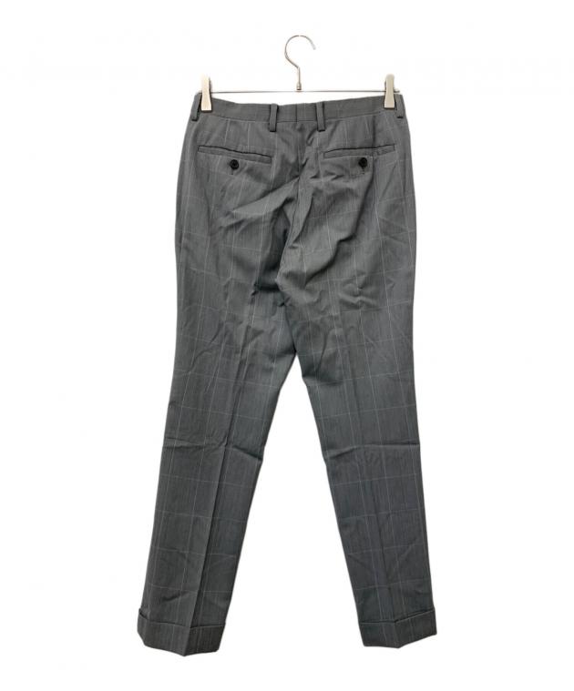 Paul Smith ポールスミス セットアップ スーツ パンツ グレー 裏地赤 中古・古着通販】Paul Smith (ポールスミス) 2Bセットアップスーツ