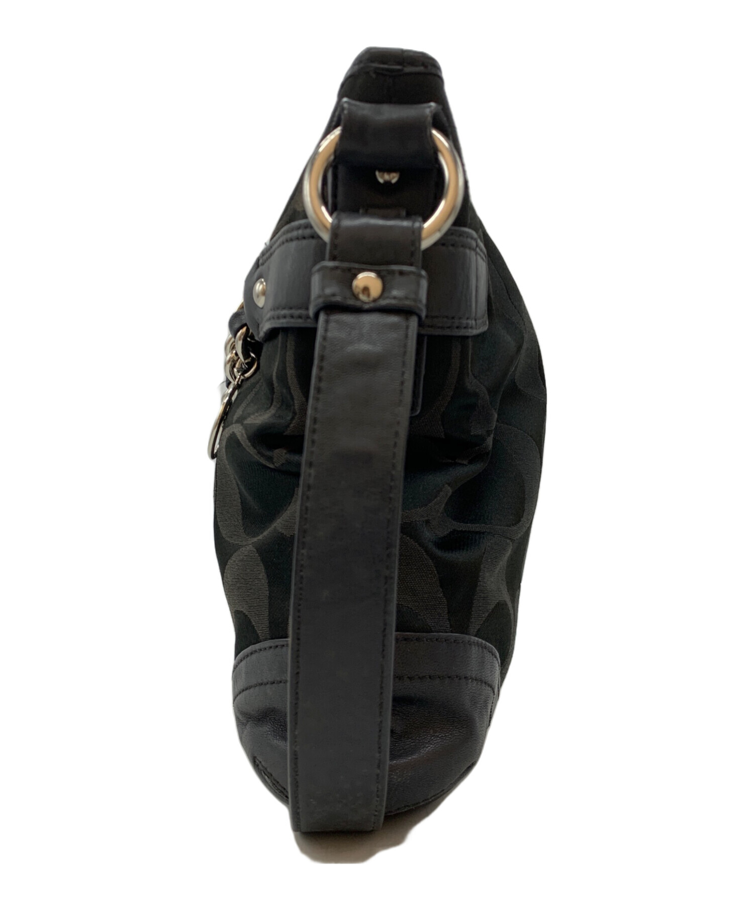 中古・古着通販】COACH (コーチ) ショルダーバッグ ブラック｜ブランド