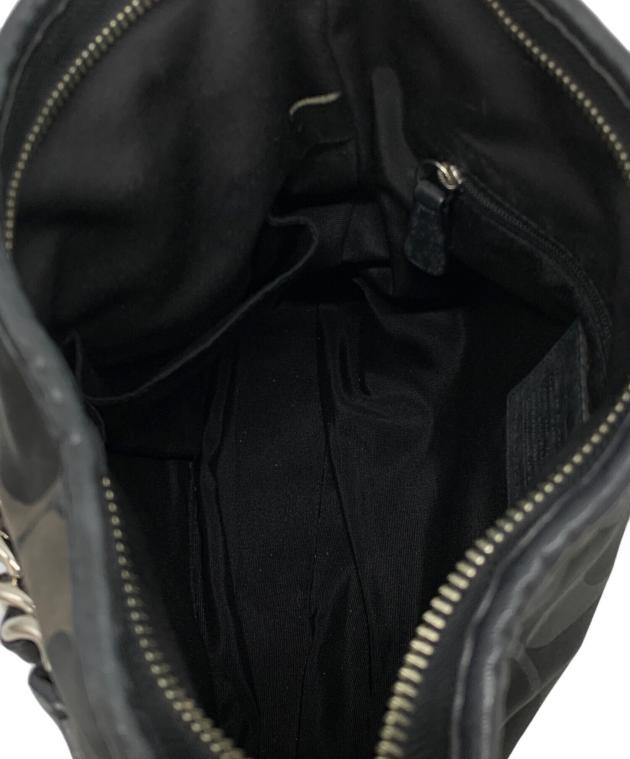 中古・古着通販】COACH (コーチ) ショルダーバッグ ブラック｜ブランド