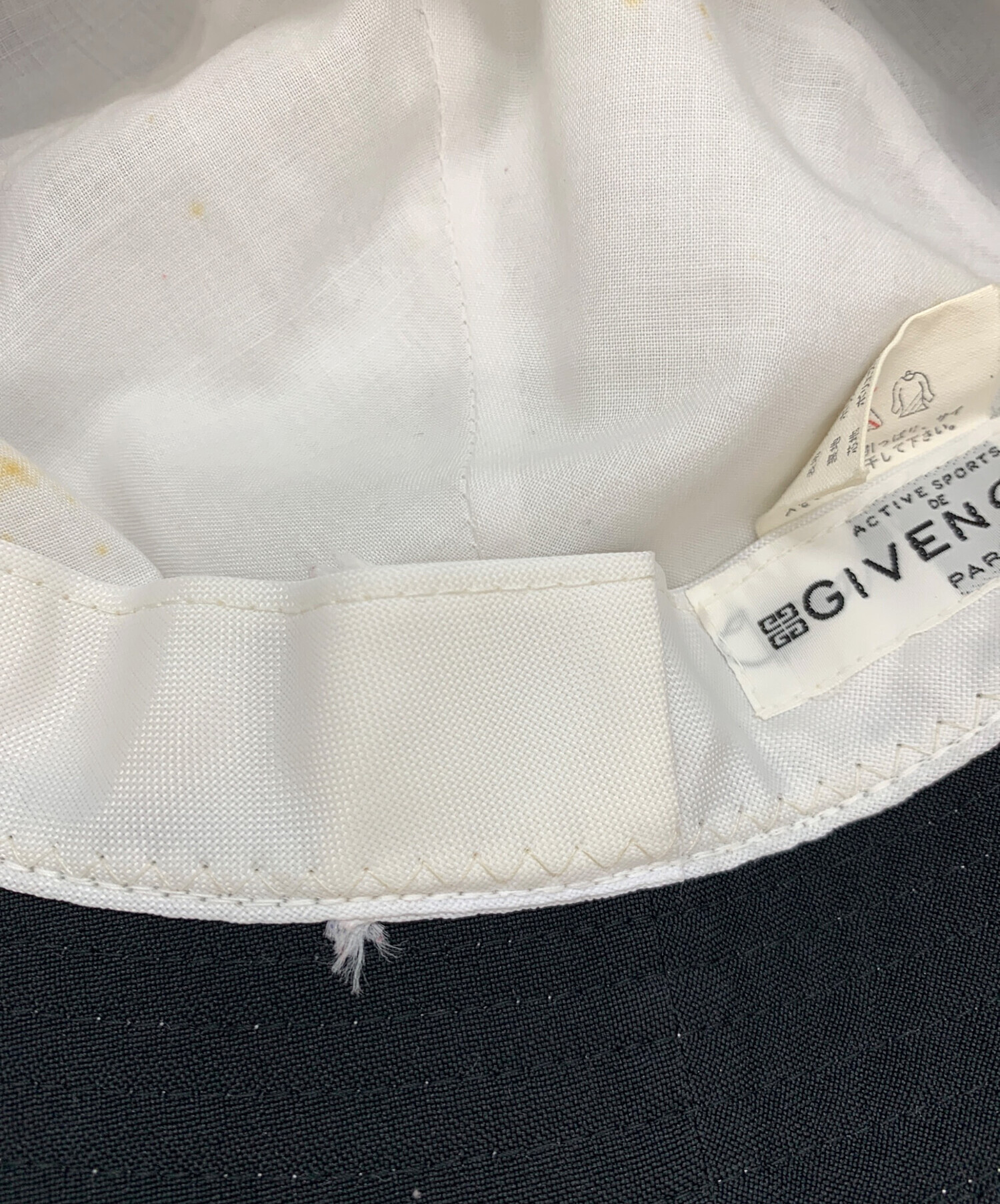中古・古着通販】GIVENCHY (ジバンシィ) バケットハット ホワイト