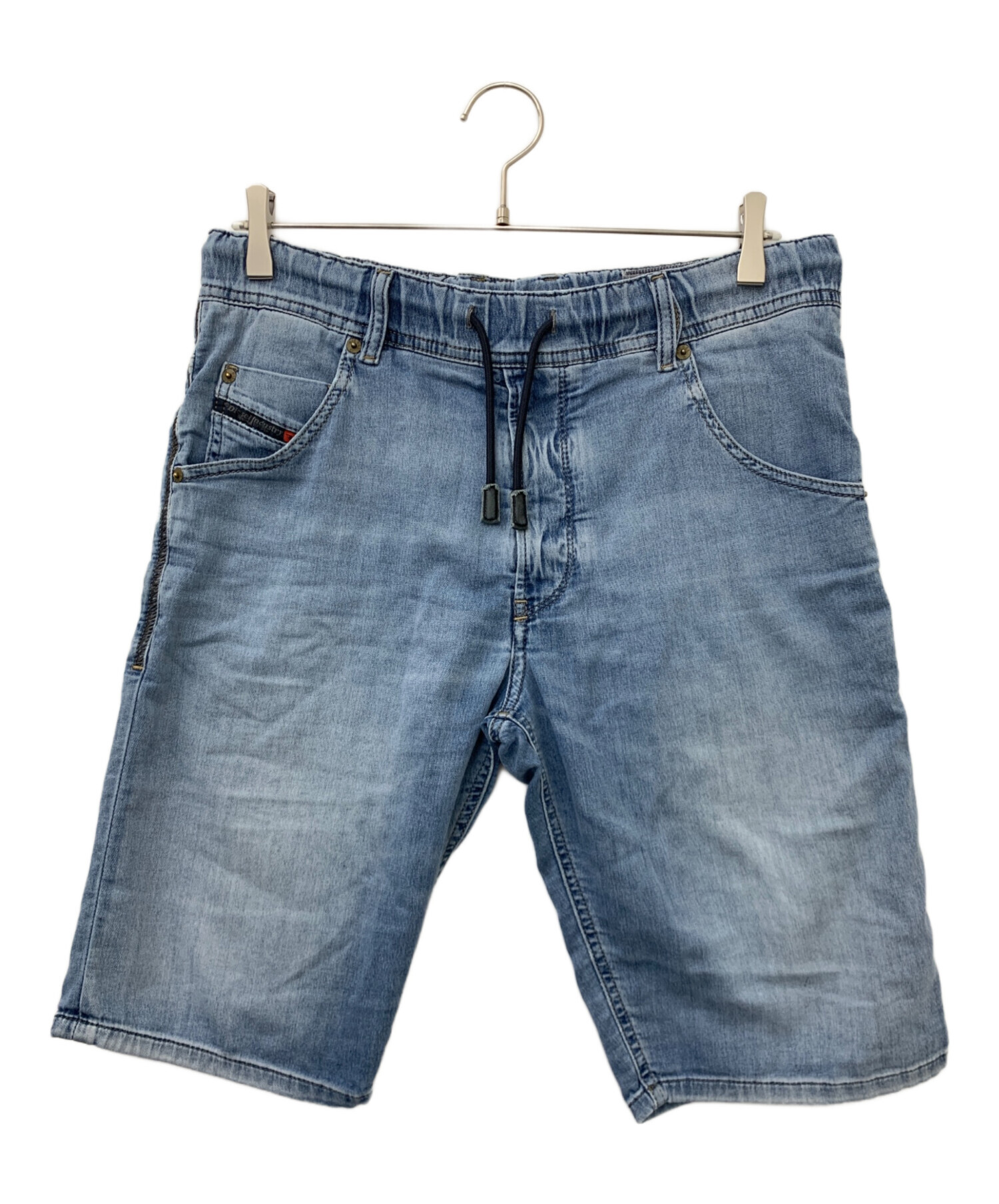 DIESEL フェイクデニム　ハーフパンツ　サイズ28 中古・古着通販】DIESEL (ディーゼル) デニムハーフパンツ インディゴ
