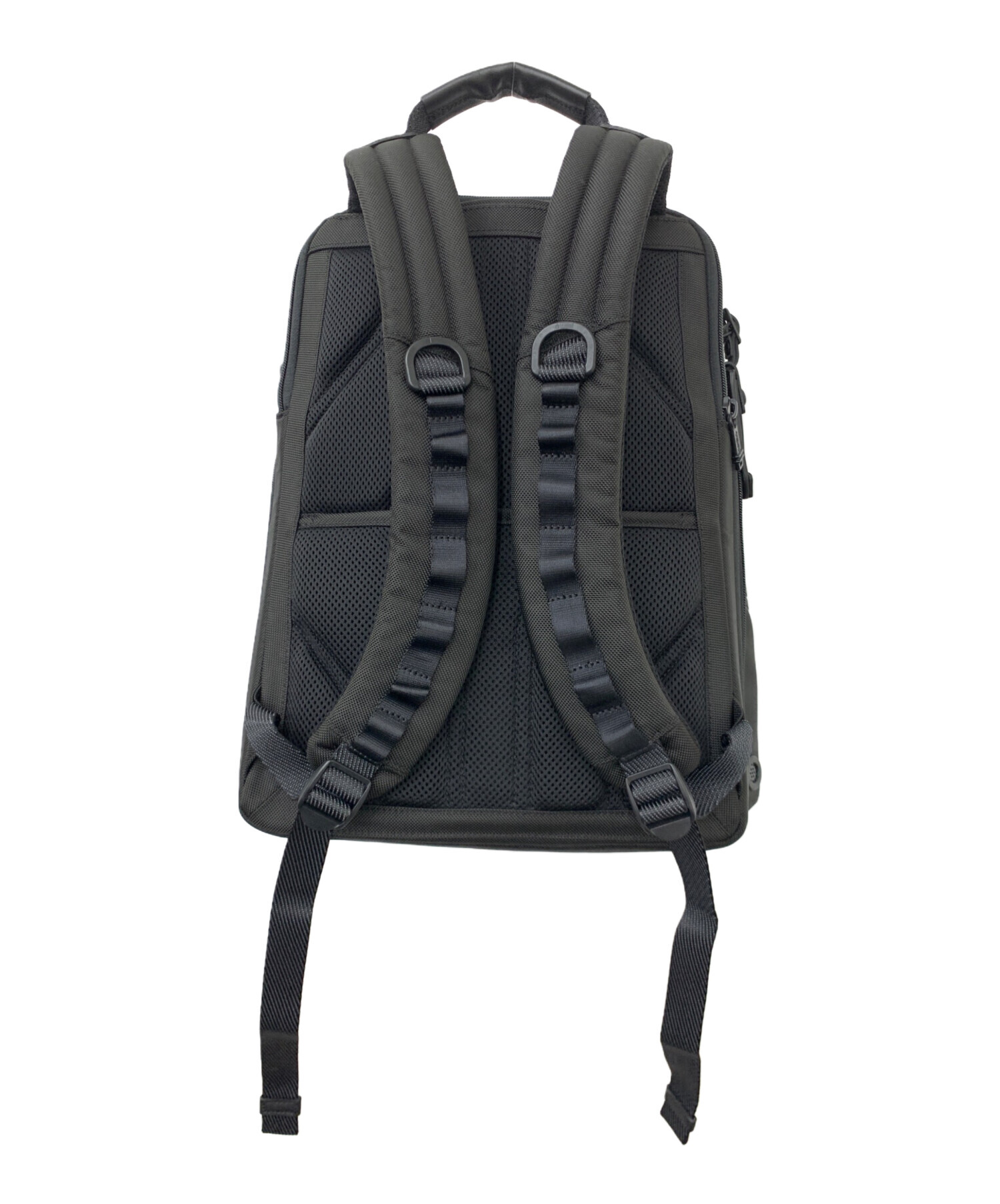 [希少]Tumi ナイロン ブラック リュック・バックパック リフレクター 中古・古着通販】TUMI (トゥミ) ナビゲーションバックパック｜ブランド