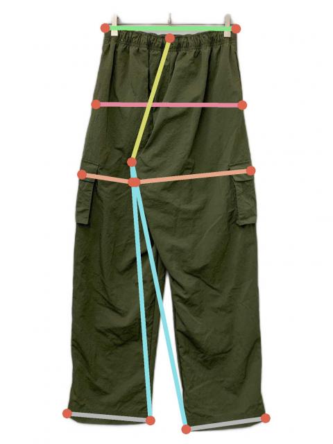 中古・古着通販】NIKE (ナイキ) カーゴパンツ カーキ サイズ:M
